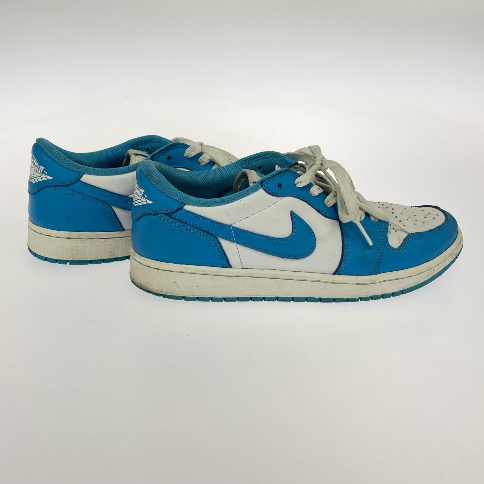 スニーカー AIR JORDAN 1 LOW QS UNC CJ7891-401 (27.0) 27cm (US9 UK8 1/2 EU44)