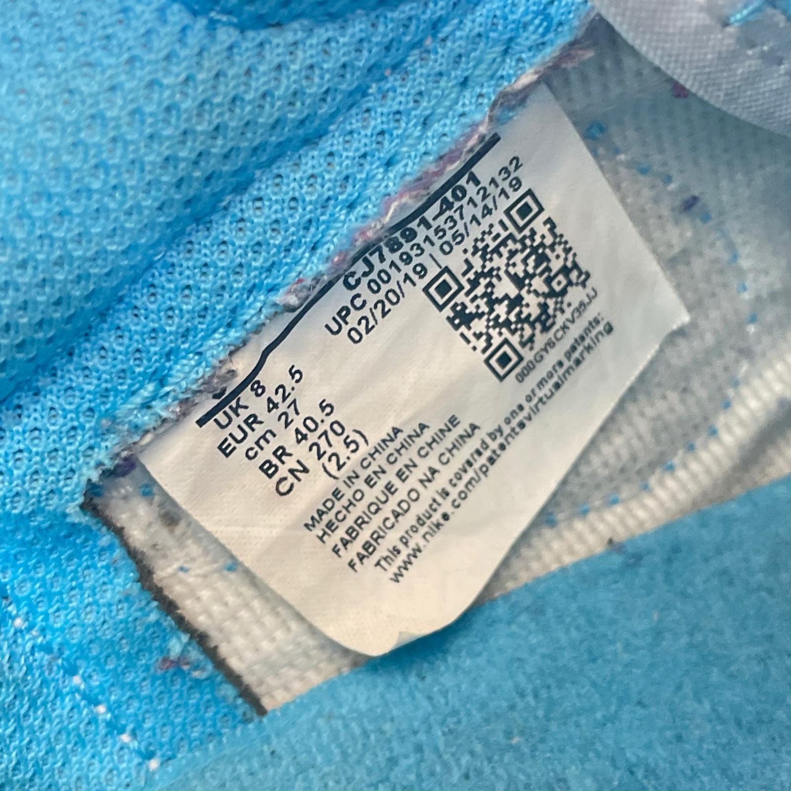 スニーカー AIR JORDAN 1 LOW QS UNC CJ7891-401 (27.0) 27cm (US9 UK8 1/2 EU44)