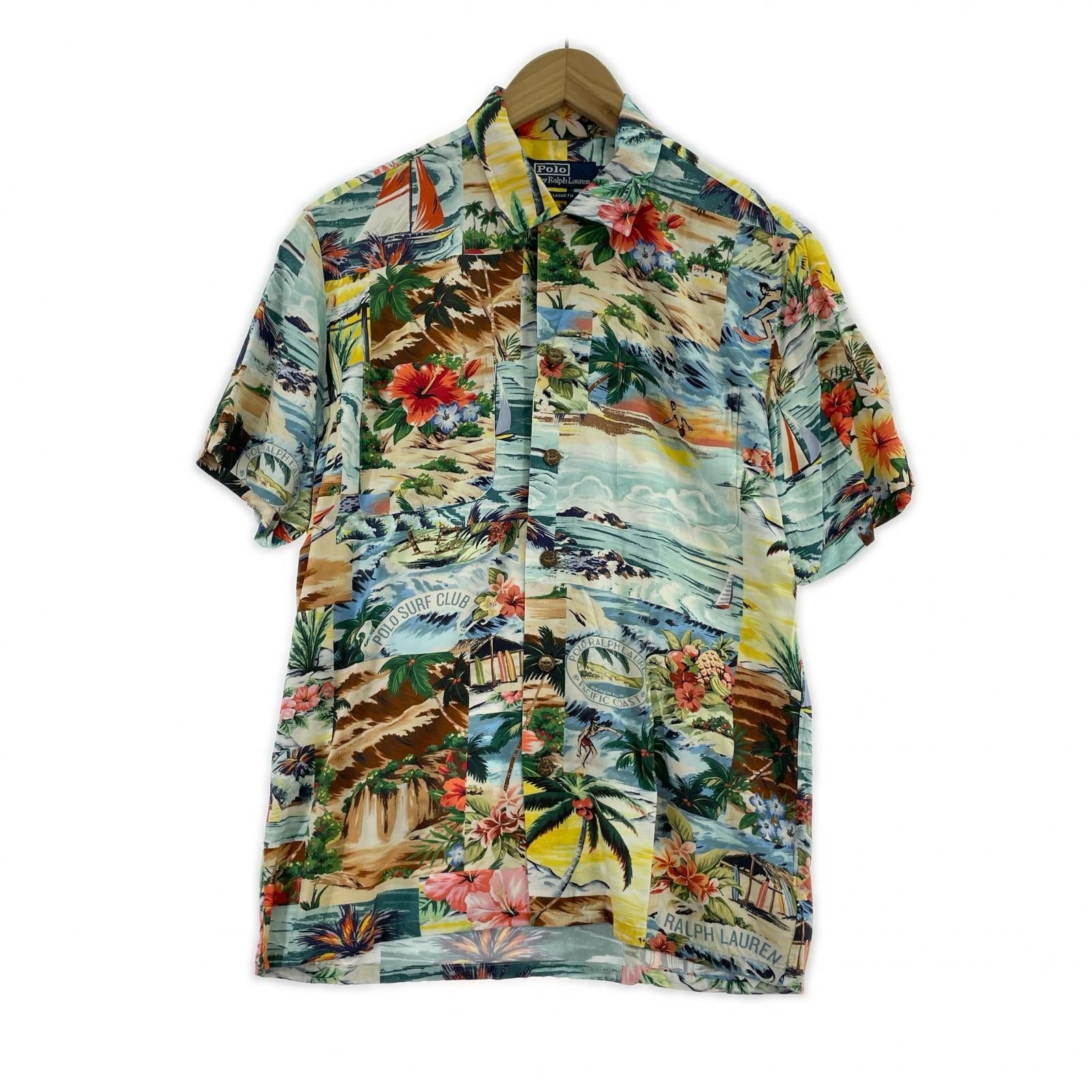 半袖シャツ RAYON アロハシャツ SIZE:S S マルチカラー