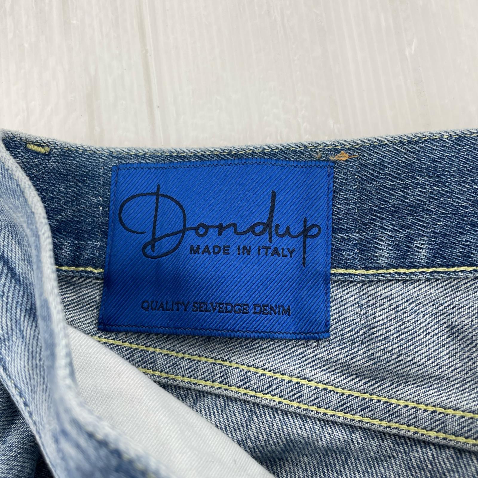 デニムパンツ DONDUP ストレートデニム 34in IDG 33 ブルー