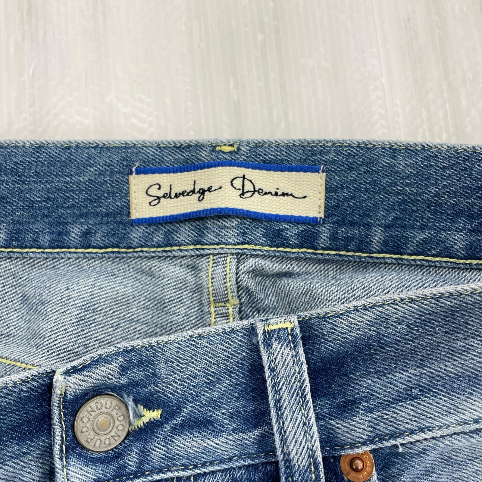 デニムパンツ DONDUP ストレートデニム 34in IDG 33 ブルー