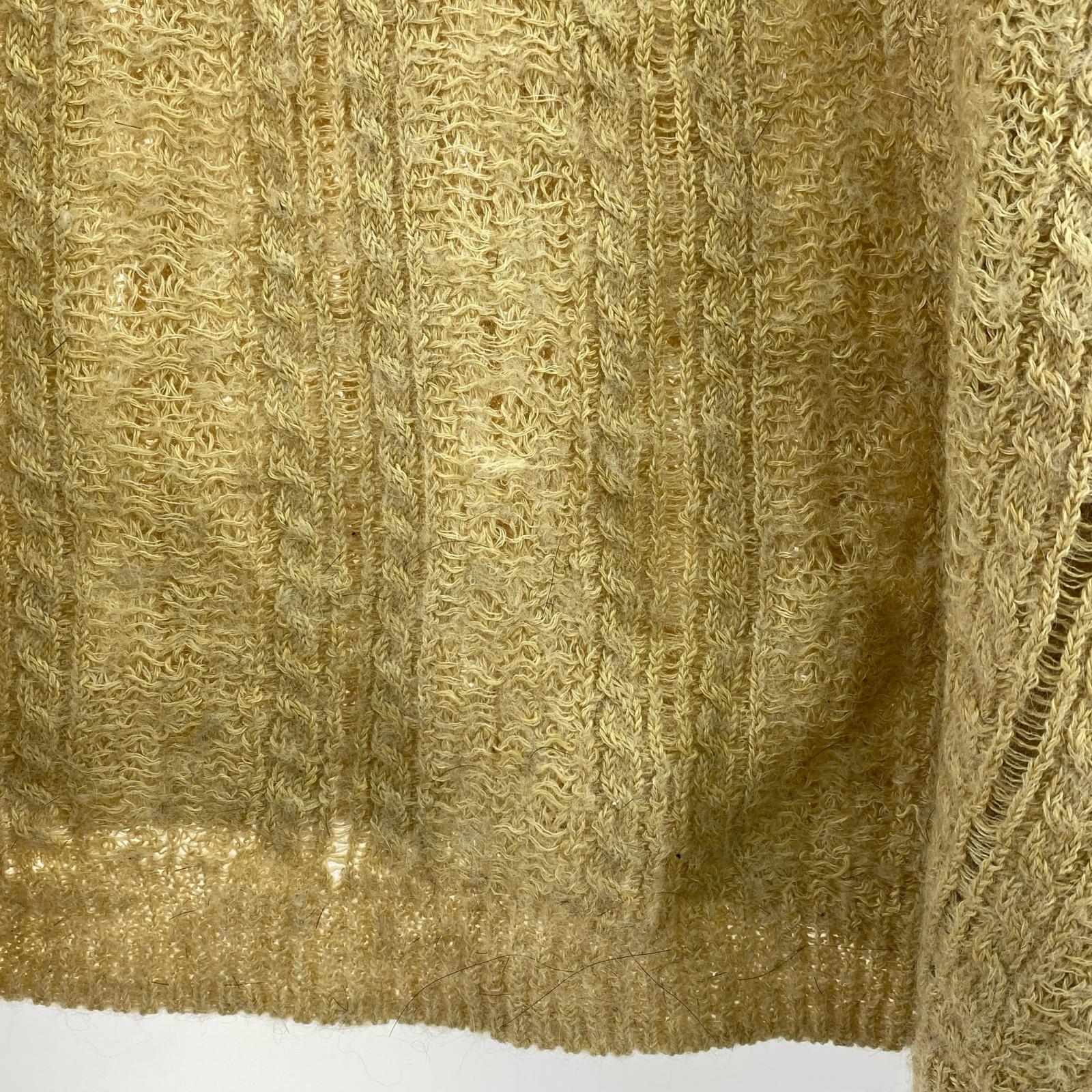 ニット Acne Studios リネンウールニット XS ベージュ