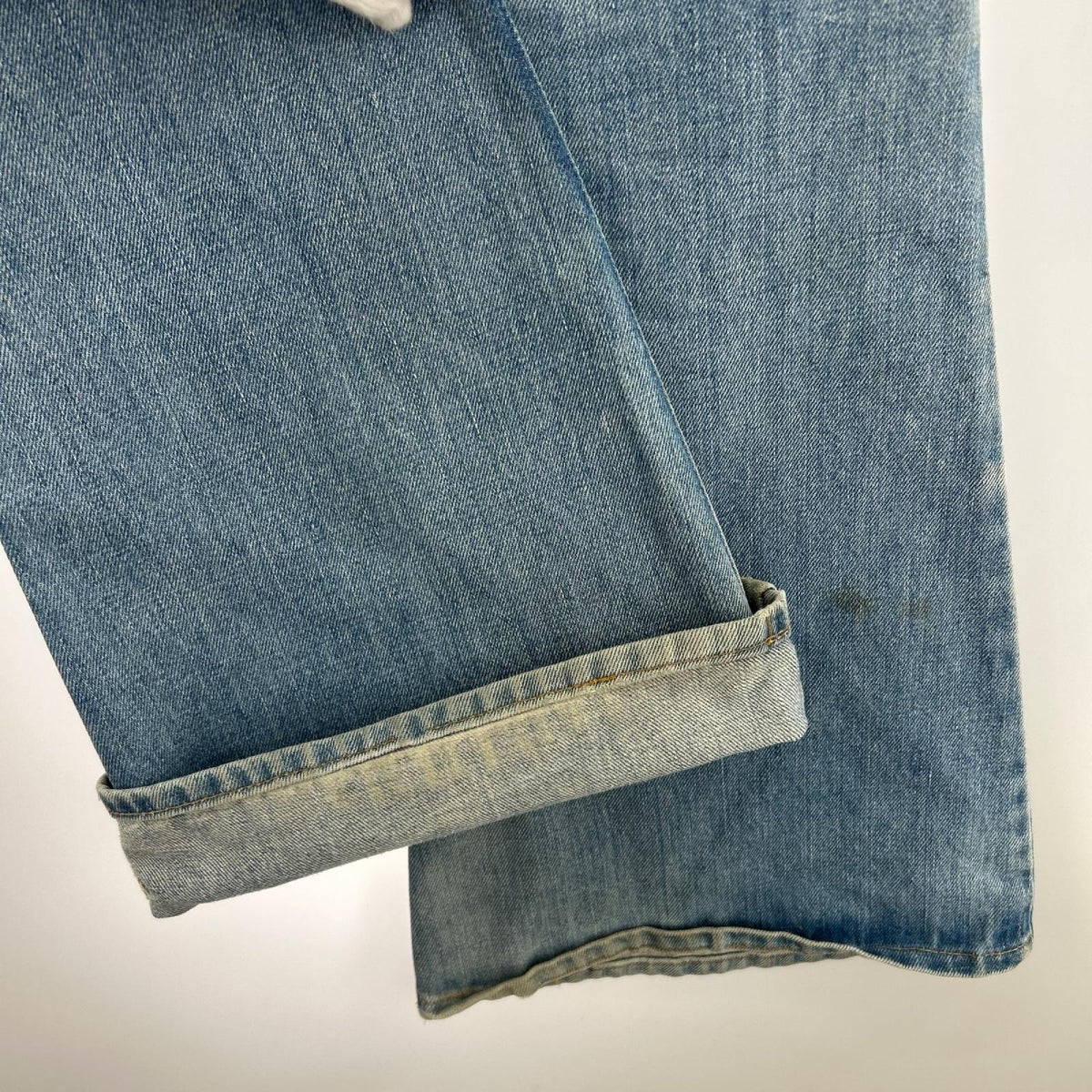 デニムパンツ 77年製 784-0917 ボタン裏6 29 ブルー