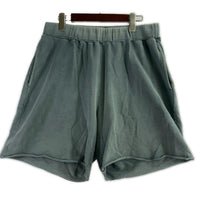 ショートパンツ Basic Sweat Shorts/ブルー L グリーン