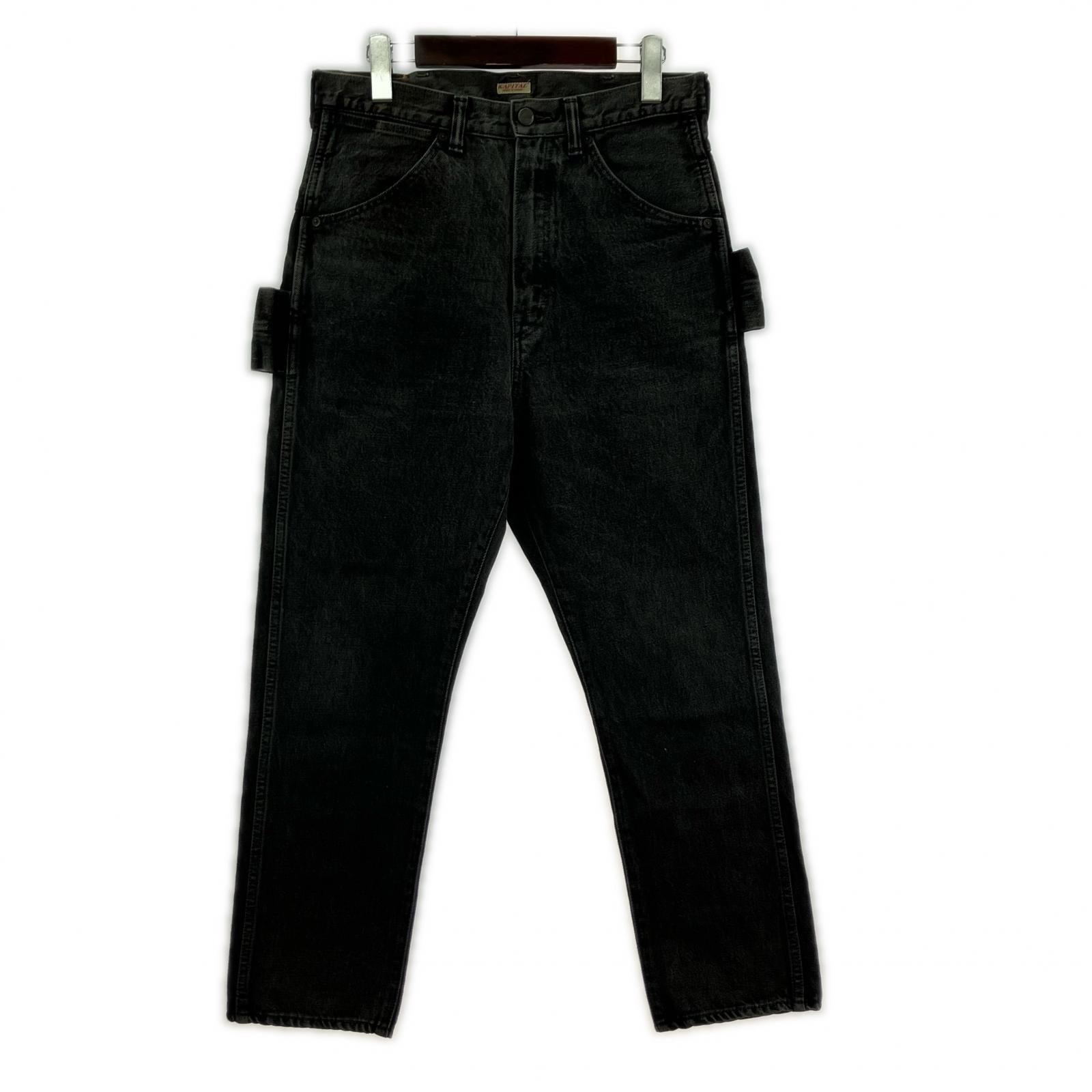デニムパンツ Monkeypod denim pants/黒 M ブラック