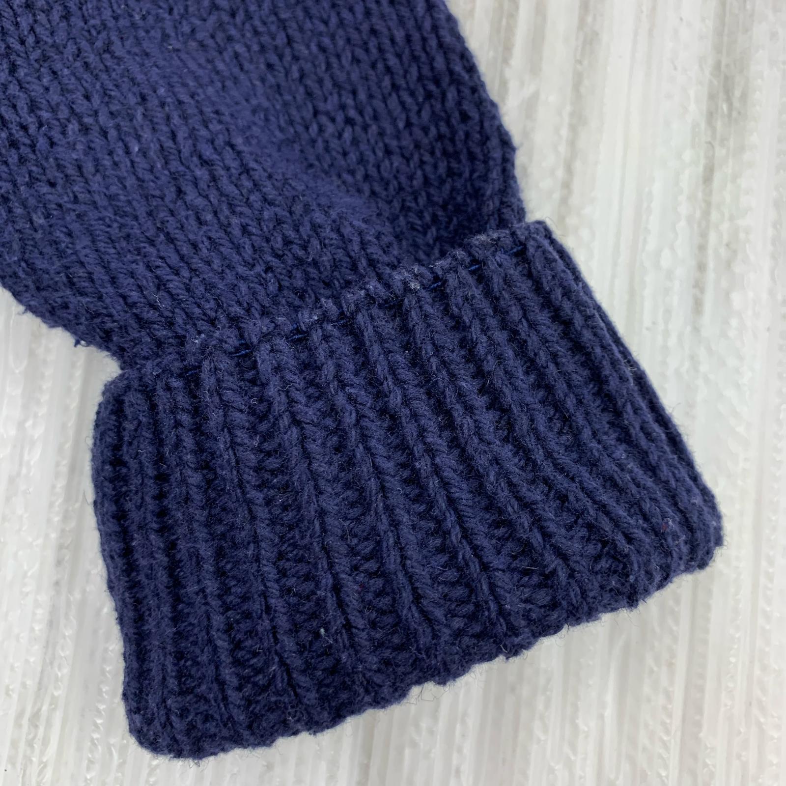 ニット POLO RALPH LAUREN 星条旗 ニット 紺 (S) S ネイビー