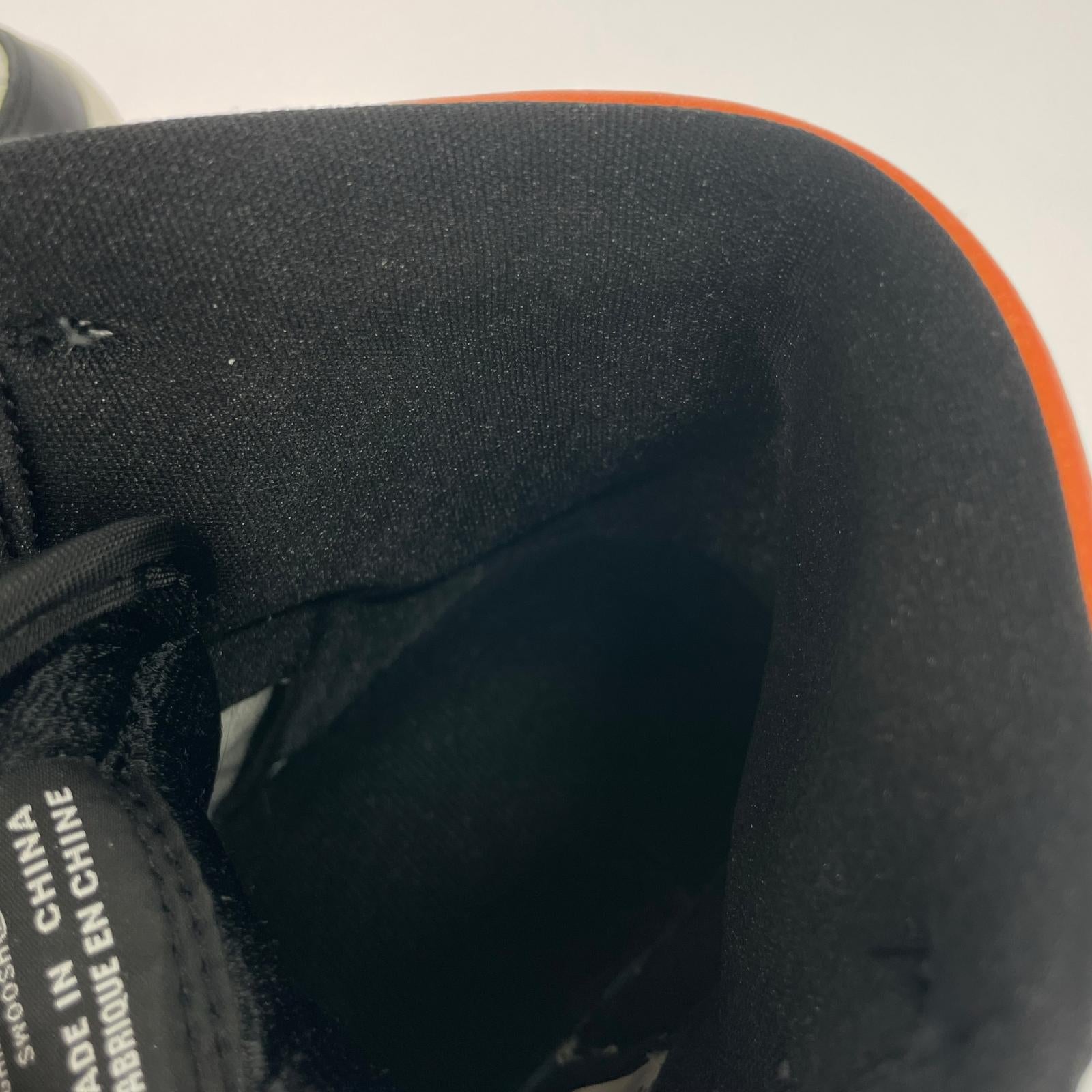 スニーカー 555088-180/AIR JORDAN1/白黒オレンジ 28cm (US10 UK9 1/2 EU46)