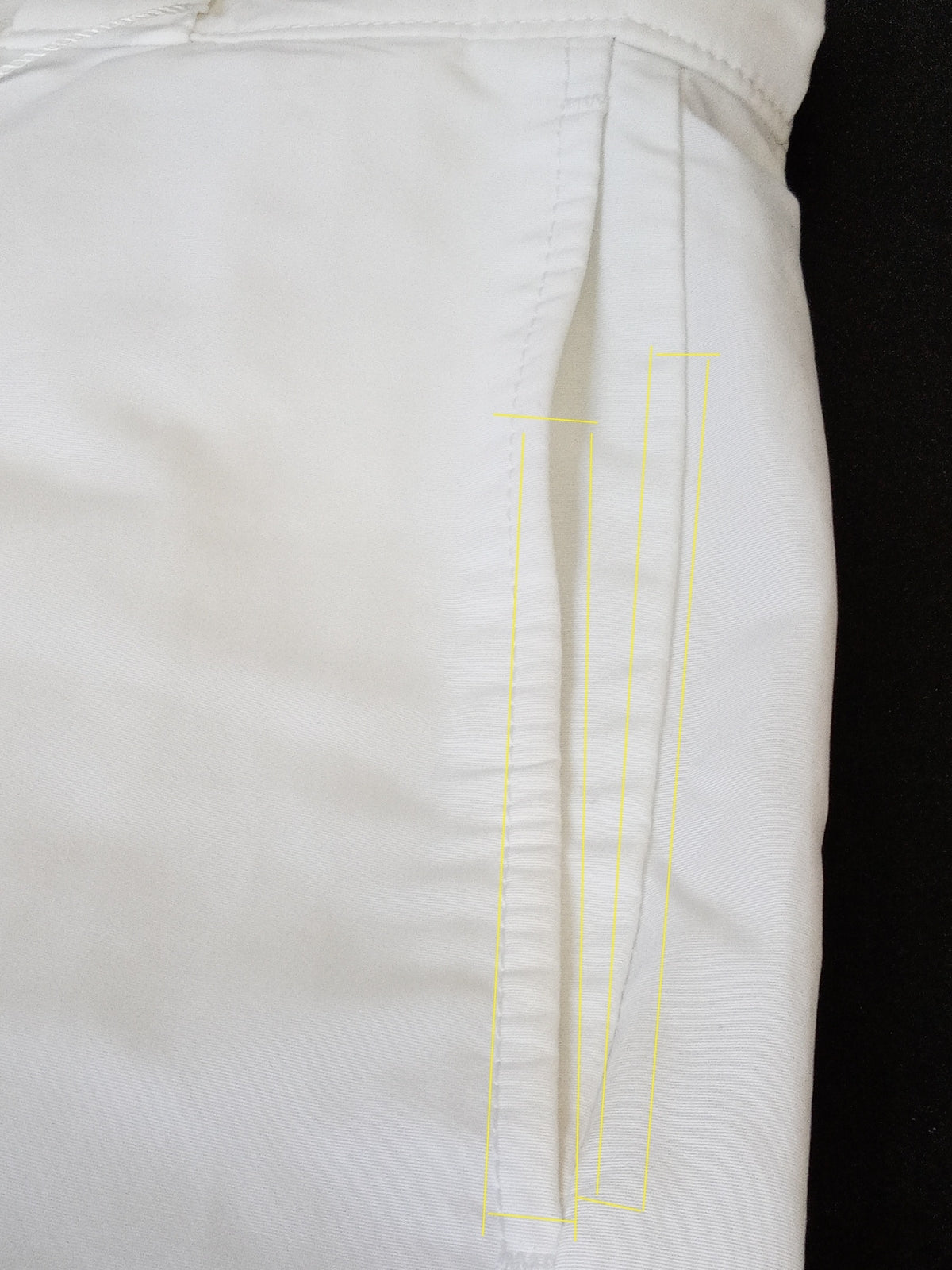 PRADA/RE-NYLON ハーフパンツSPG32 (48) 白