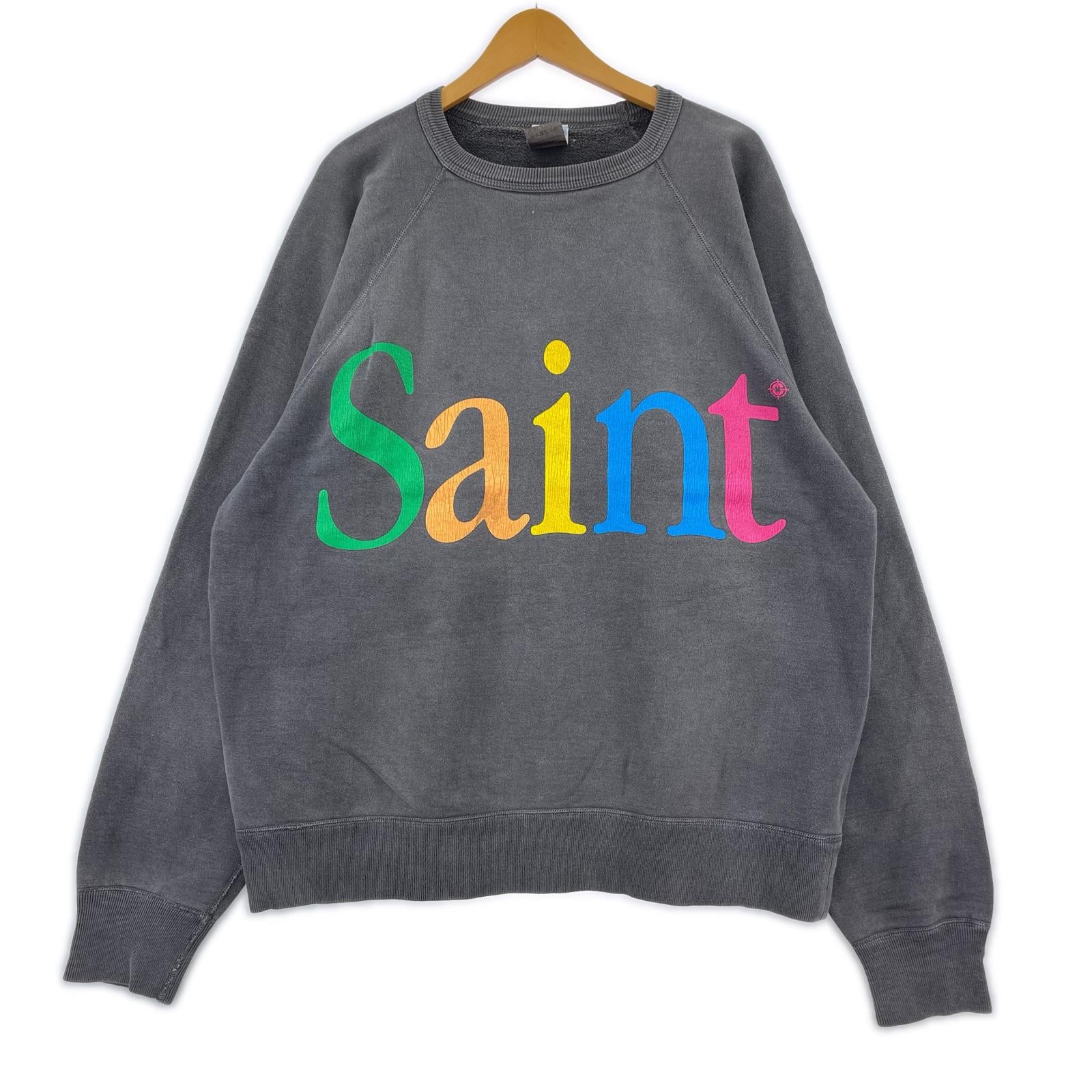 スウェット 22AW COLORFUL SAINT スウェット (XL) スミクロ グレー