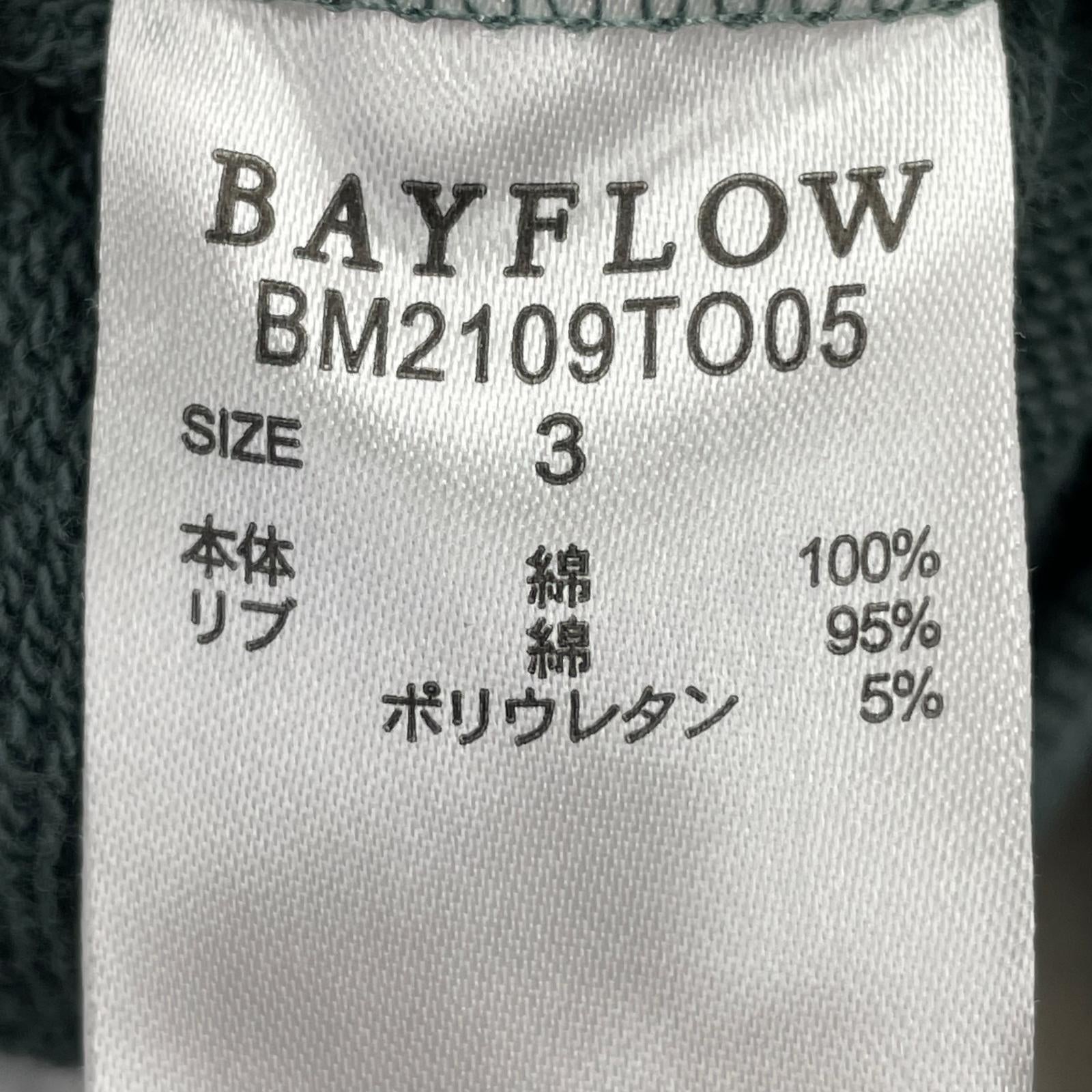 スウェット BAYFLOW スウェット 3 3