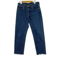 デニムパンツ TAPERED DENIM (W31) S ネイビー