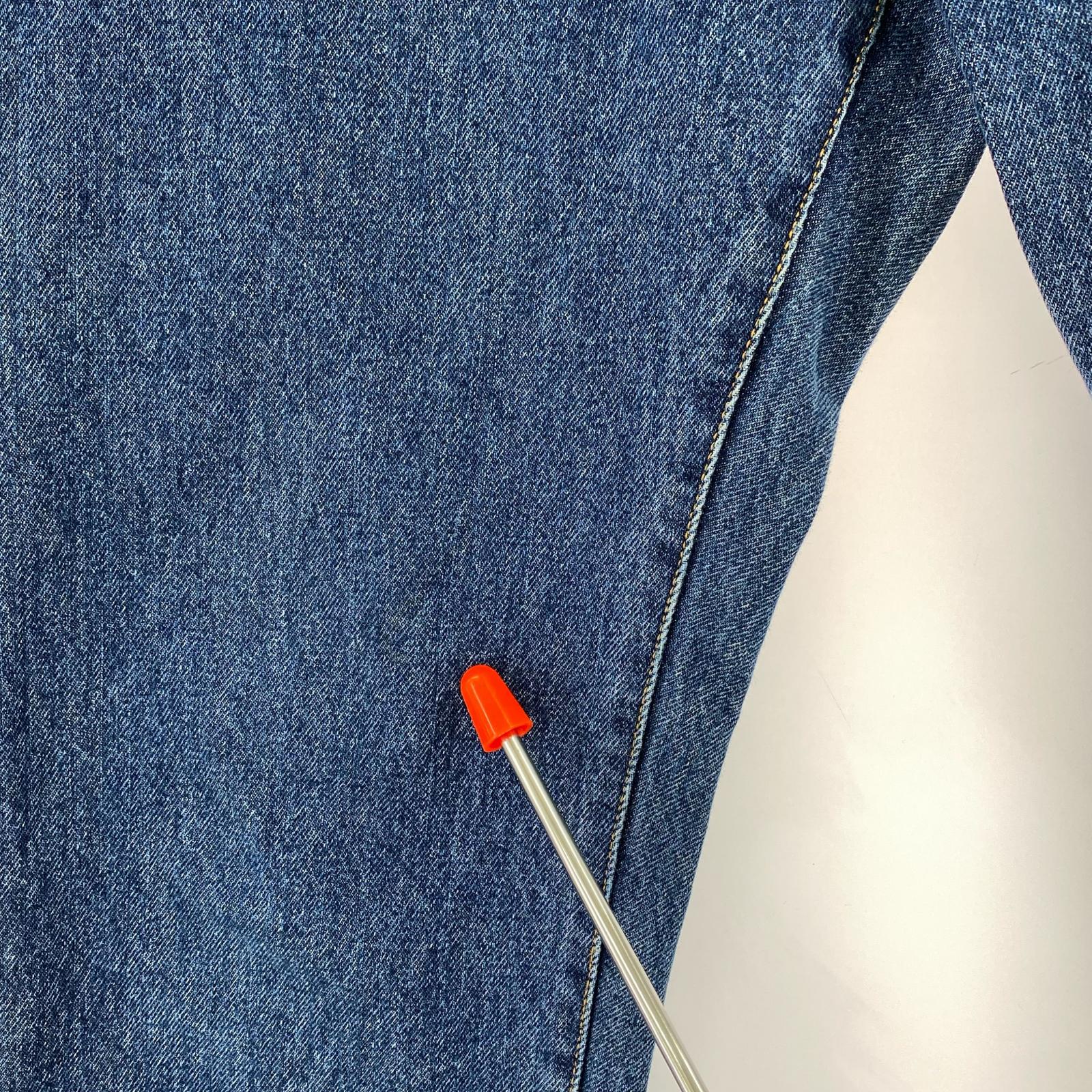 デニムパンツ TAPERED DENIM (W31) S ネイビー