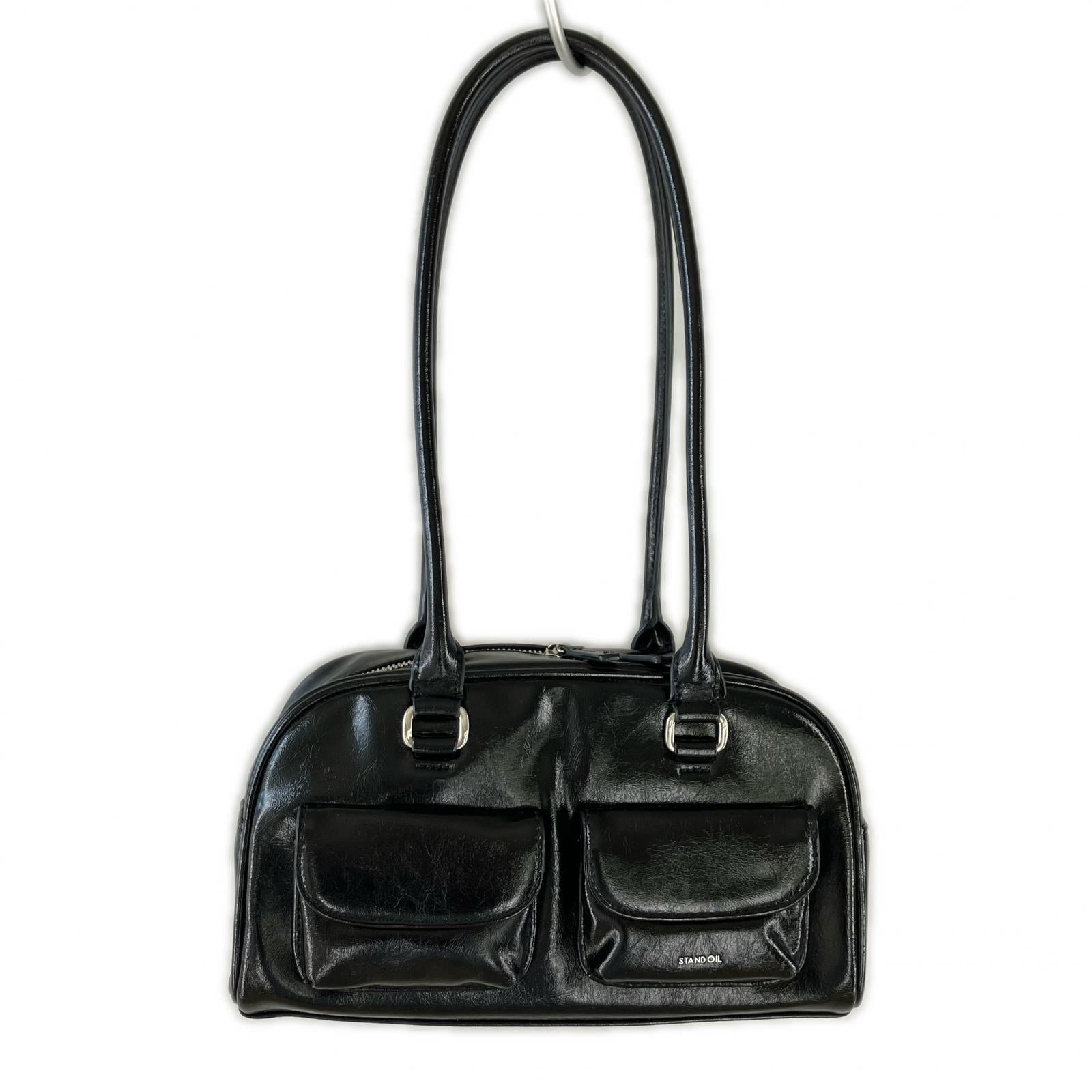 ハンドバッグ STANDOIL POSTBAG 黒 ブラック