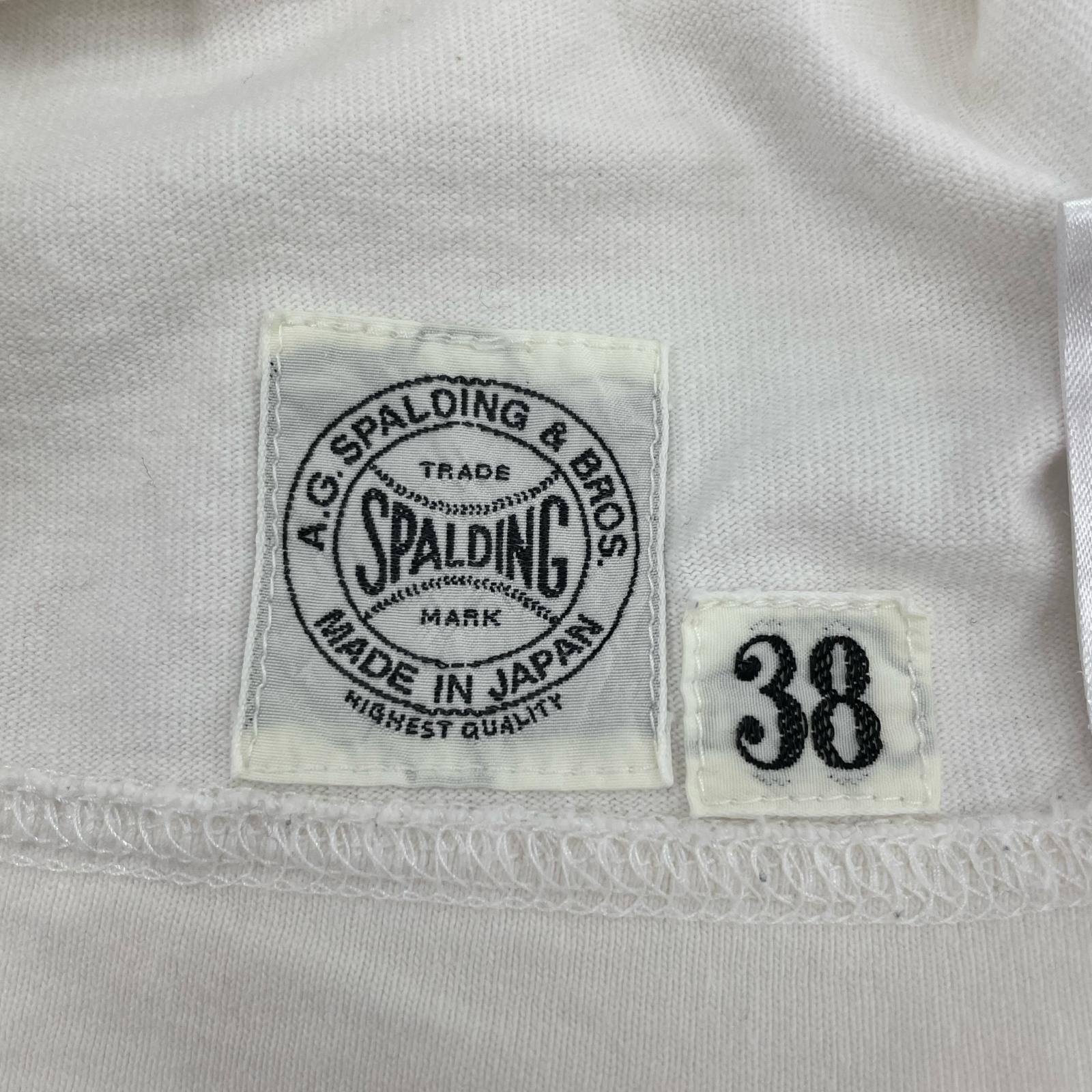 スウェット A.G.SPALDING 38 WHT 38 ホワイト