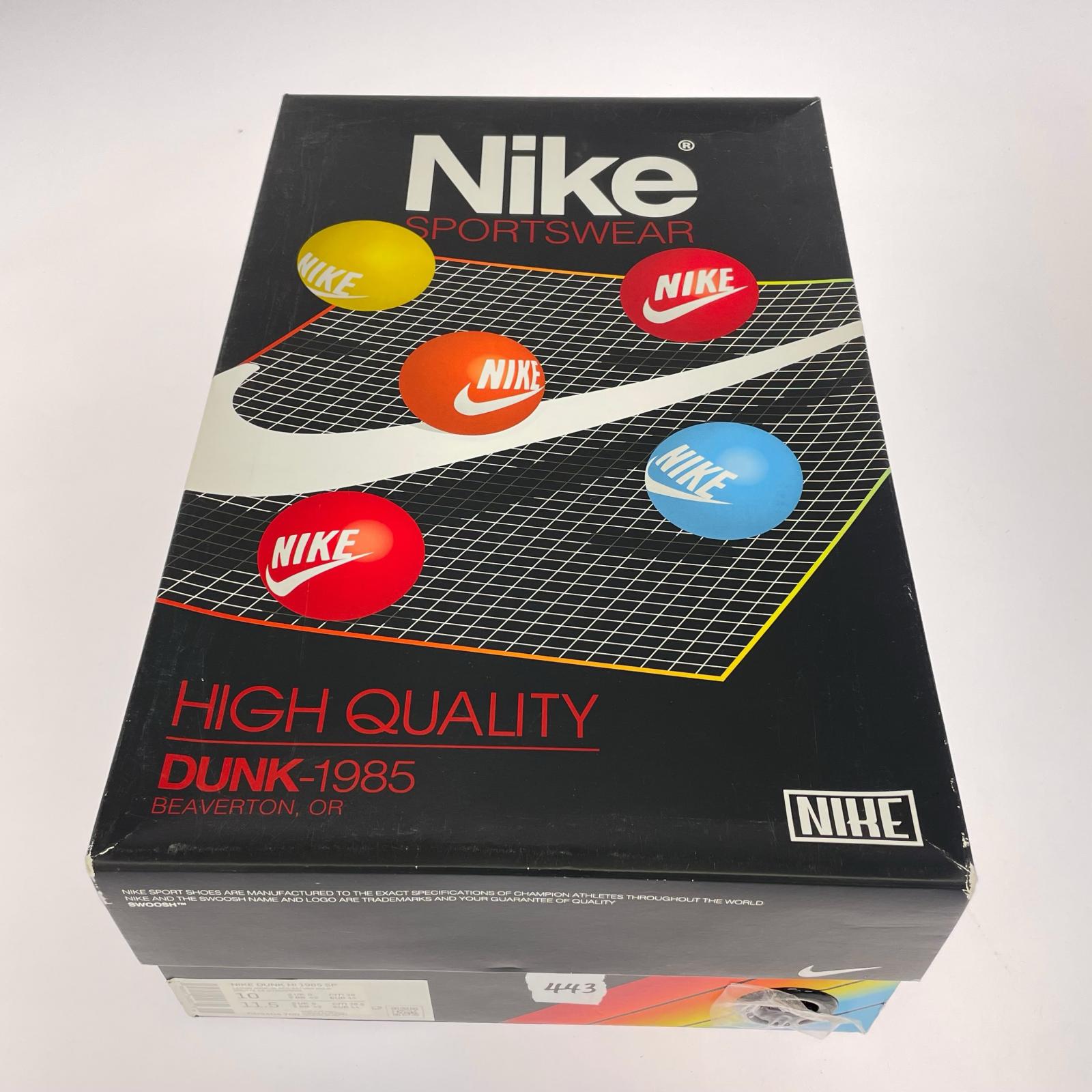 スニーカー Dunk High Black Acid Wash 28.0cm 28cm (US10 UK9 1/2 EU46) イエロー