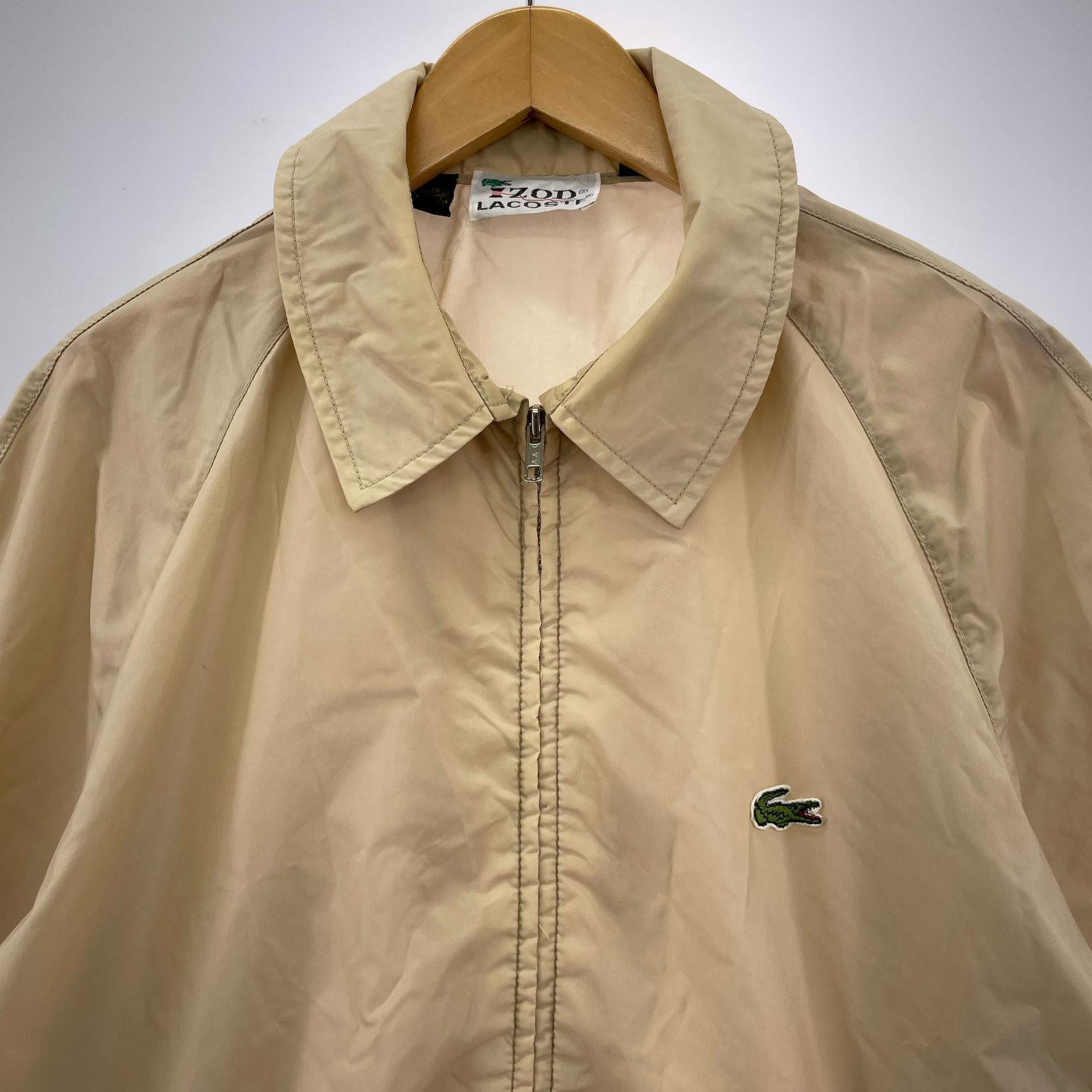 ジャケット IZOD LACOSTE ナイロンジャケット BEG ベージュ