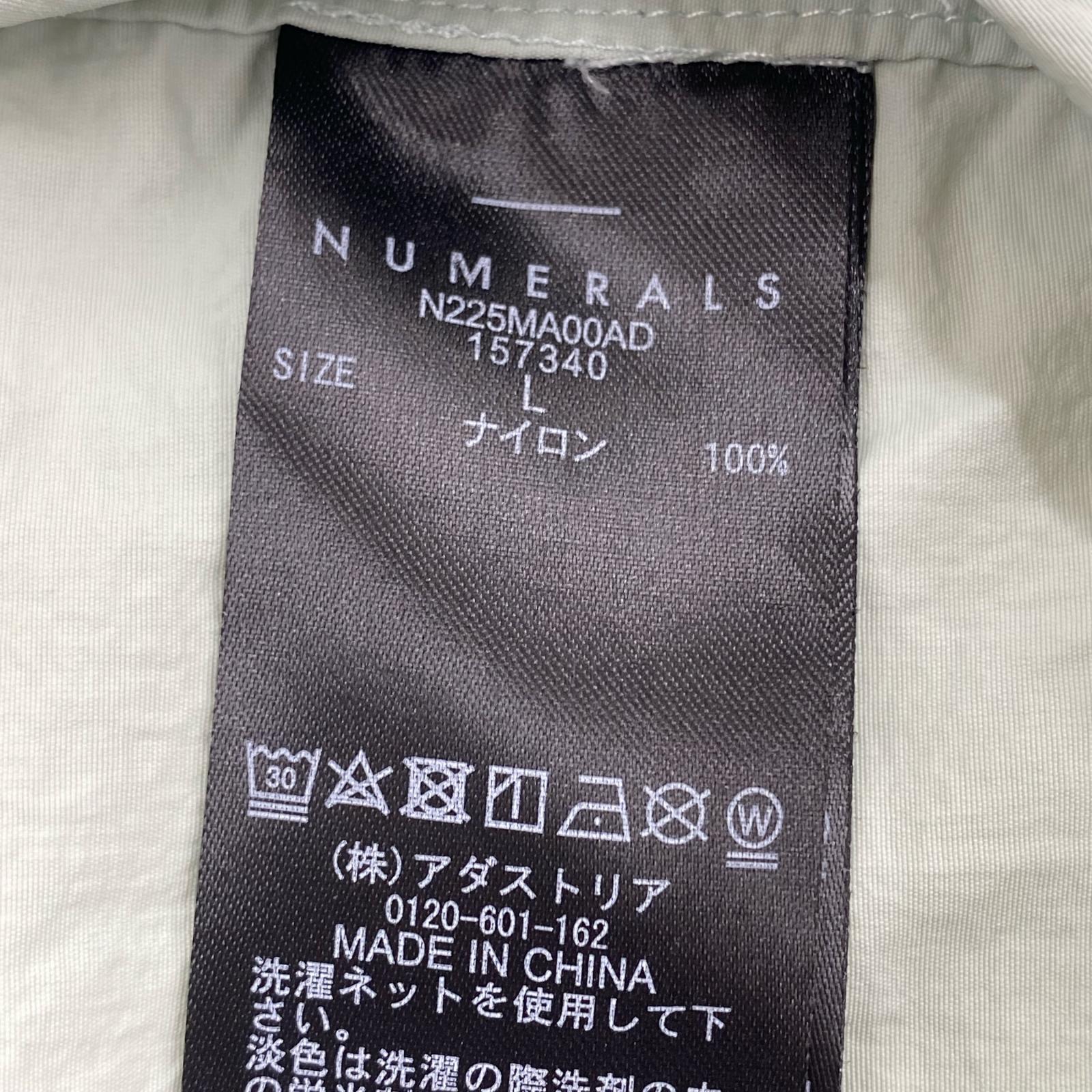 ジャケット NUMERALS コーチジャケット GRN L