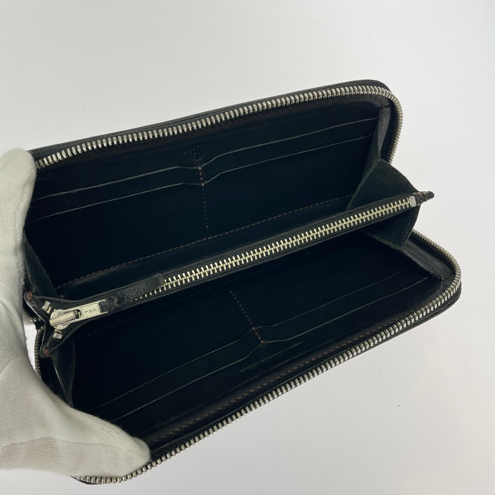 長財布 パイロットリバー 財布　 黒 ブラック
