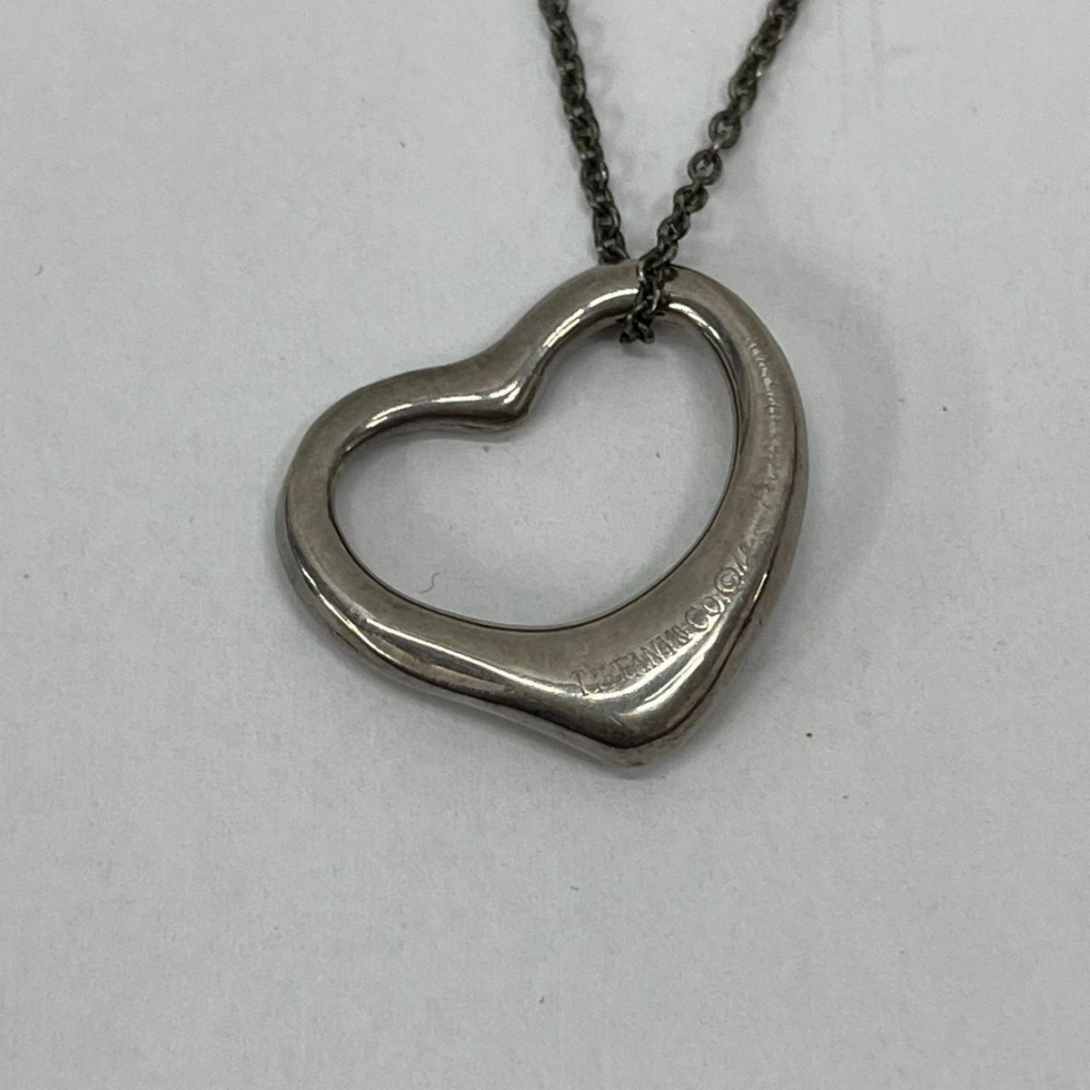 Tiffany＆Co. オープンハート ネックレス