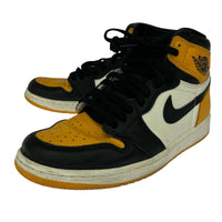 スニーカー AIR JORDAN 1 RETRO HIGH OG 黄　27 27cm (US9 UK8 1/2 EU44)