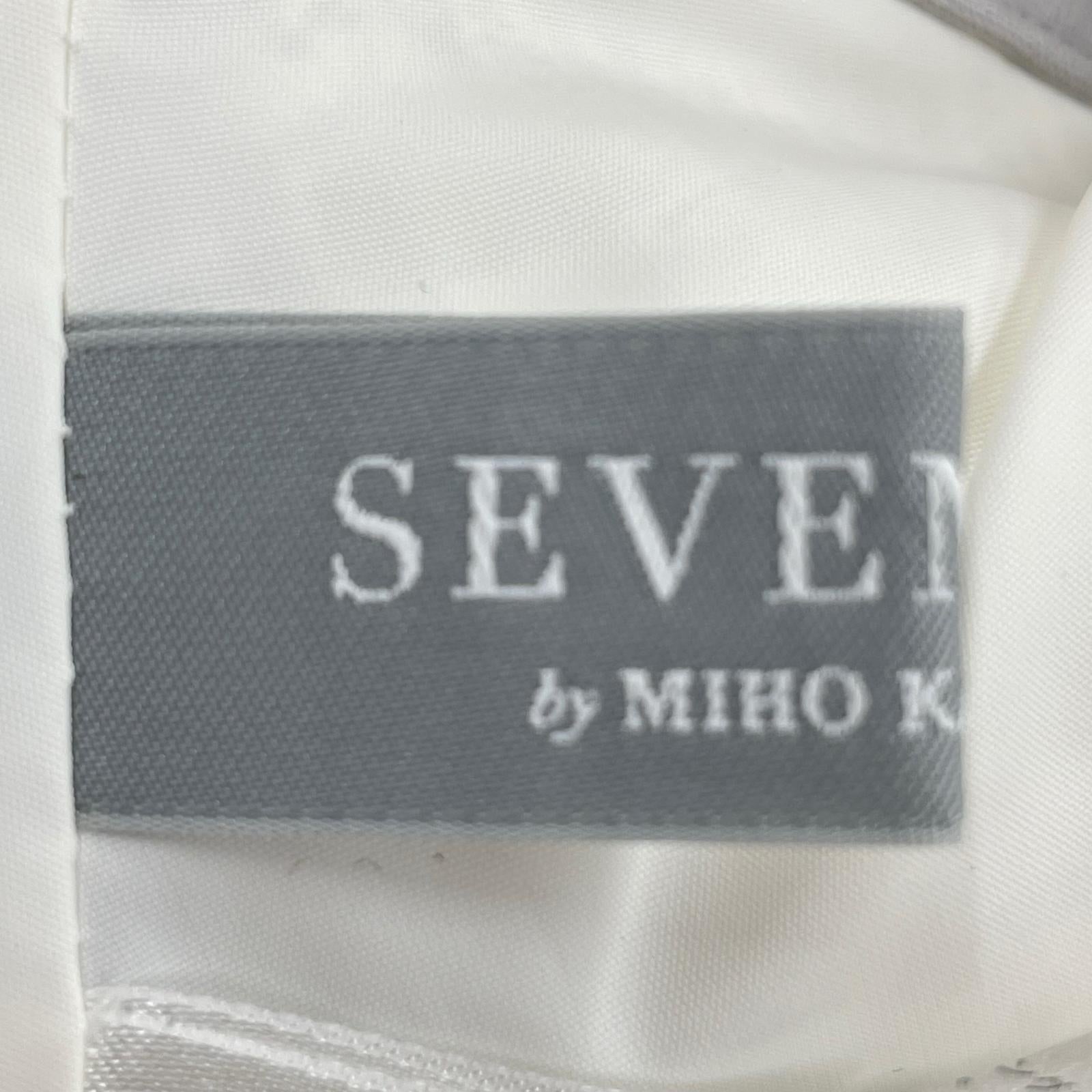 ワンピース SEVEN TEN レース切替 S グレー