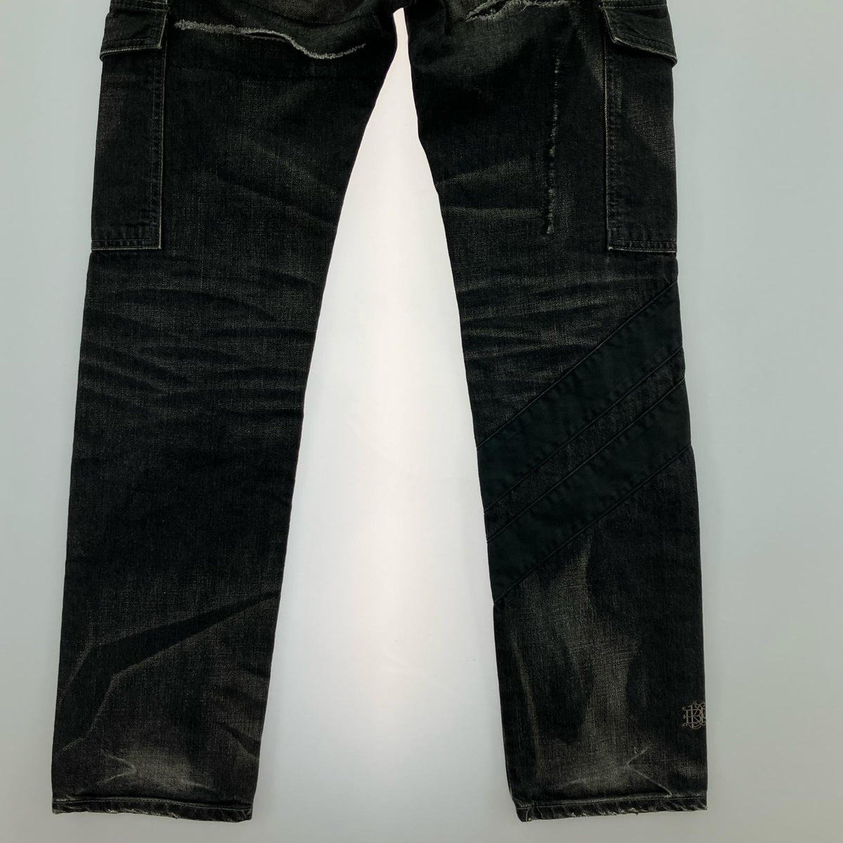 デニムパンツ 11SS ANTHONY SAVAGE.MID S ブラック