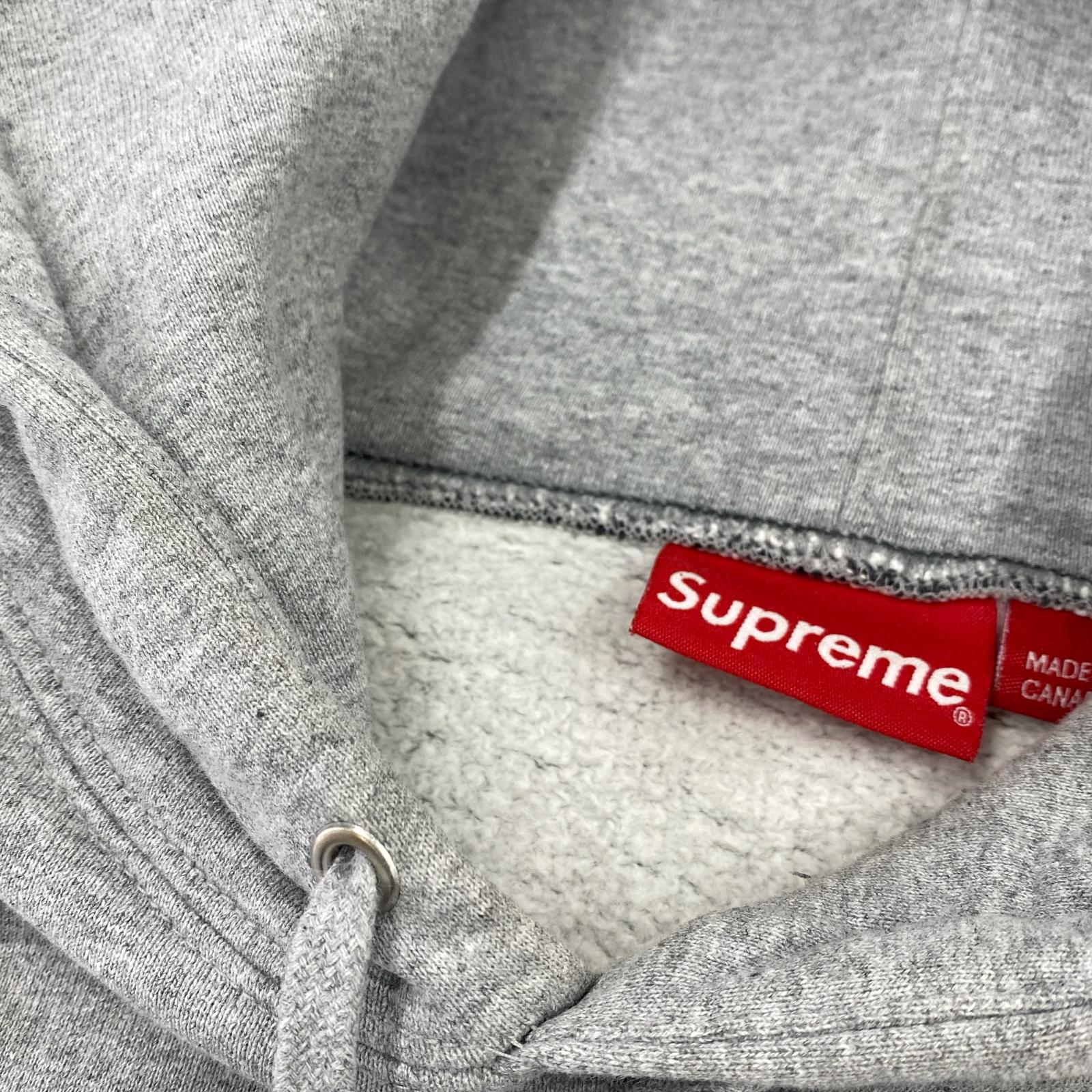 パーカー Supreme 21AW S Logo Split Hooded Sweatshirt L グレー
