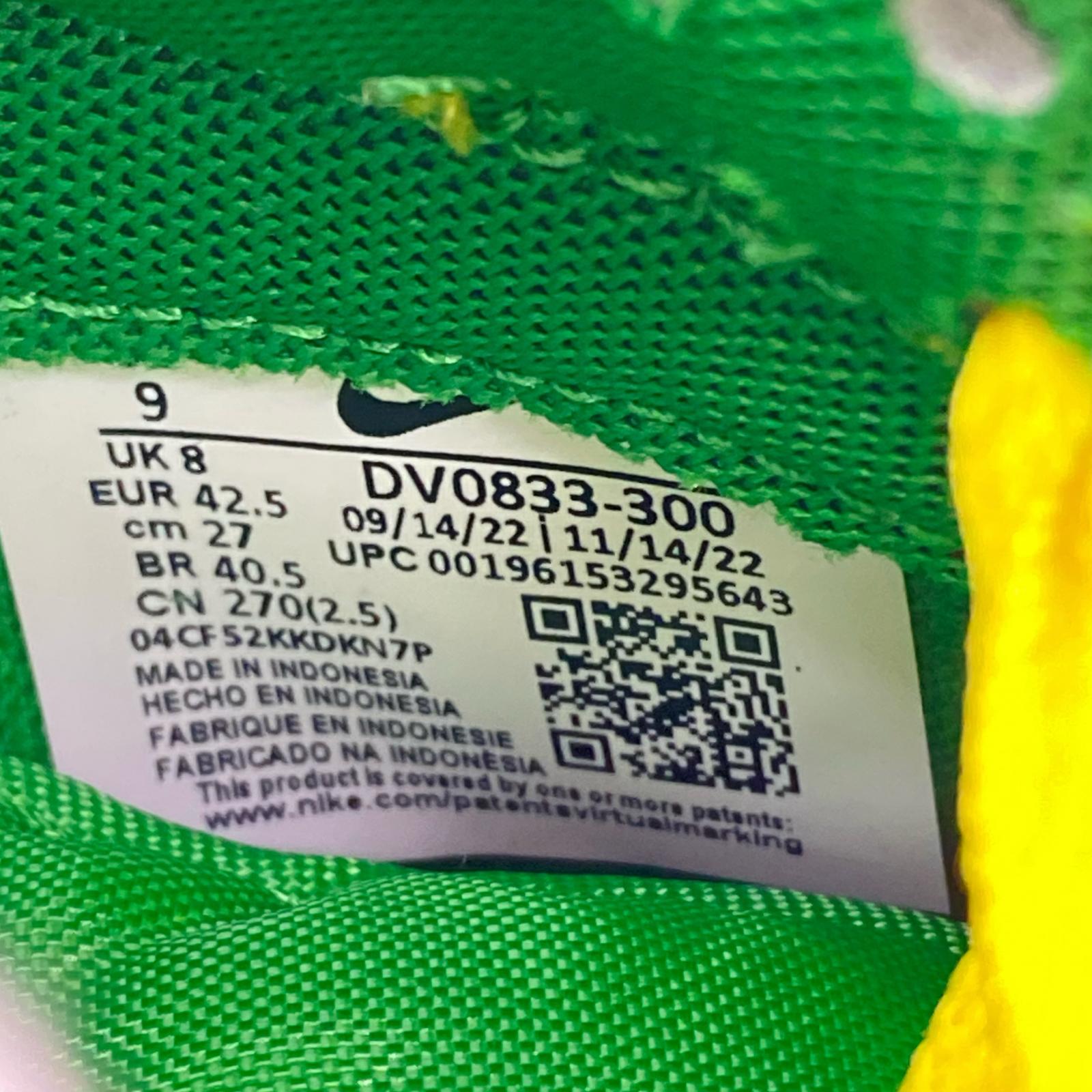 スニーカー Nike Dunk Low Reverse Brazil 27.0cm 27cm (US9 UK8 1/2 EU44)