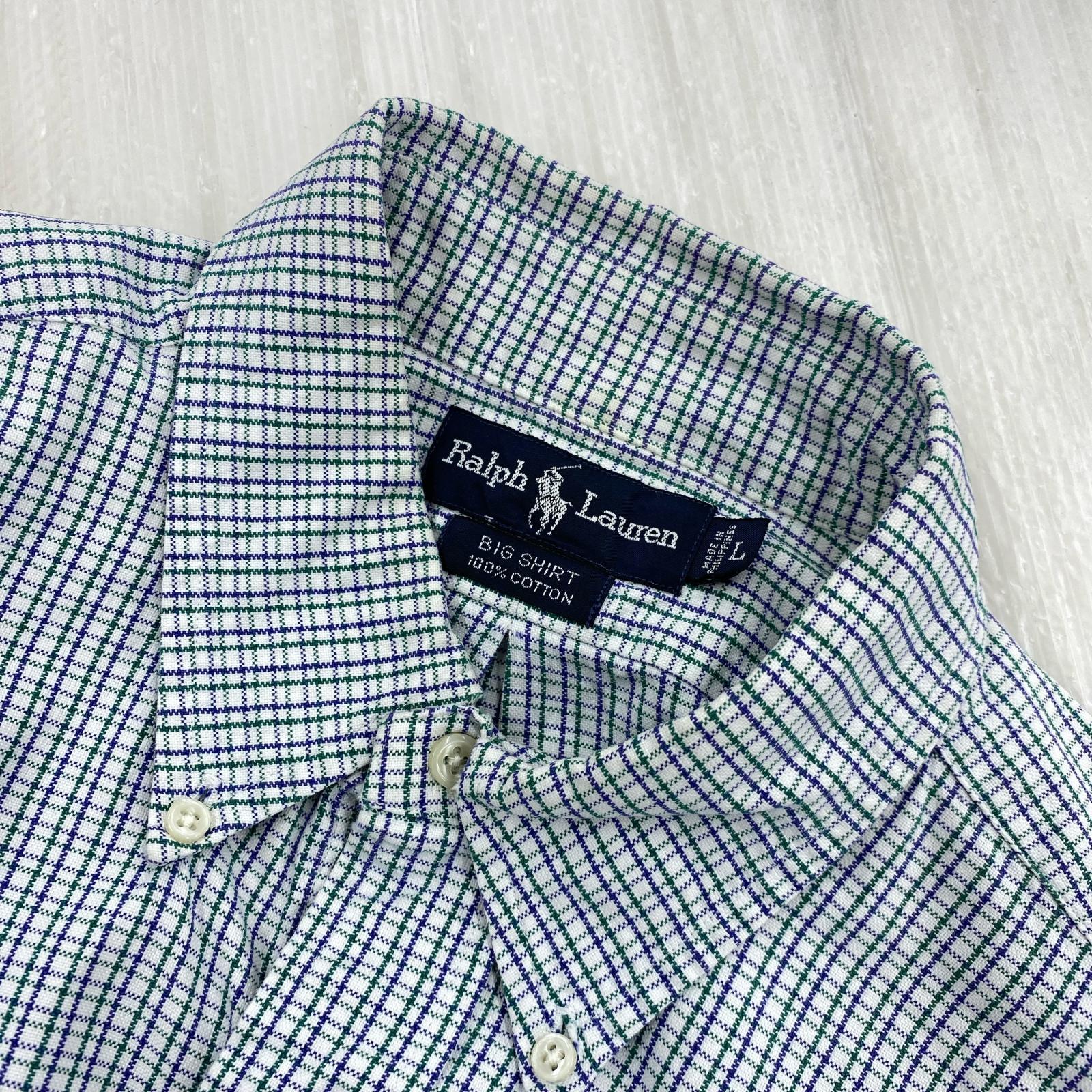 長袖シャツ OLD BIG SHIRT チェック (L) L マルチカラー