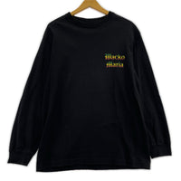 長袖Ｔシャツ ロンＴ　MARIA M ブラック