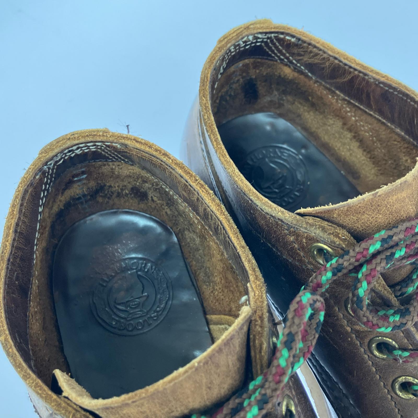 ブーツ HATHORN BOOTS OXFORD 26.5㎝ ブラウン