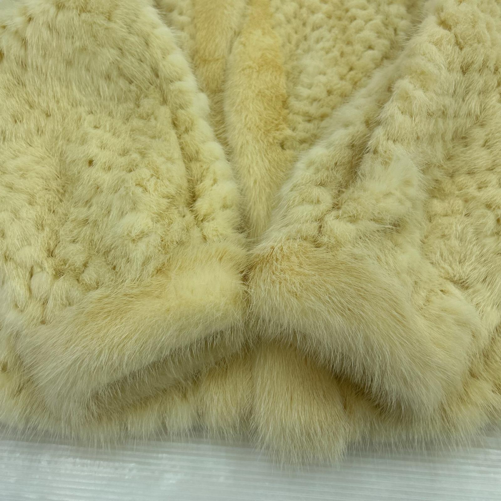 ジャケット Josephine 毛皮 イエロー ベージュ
