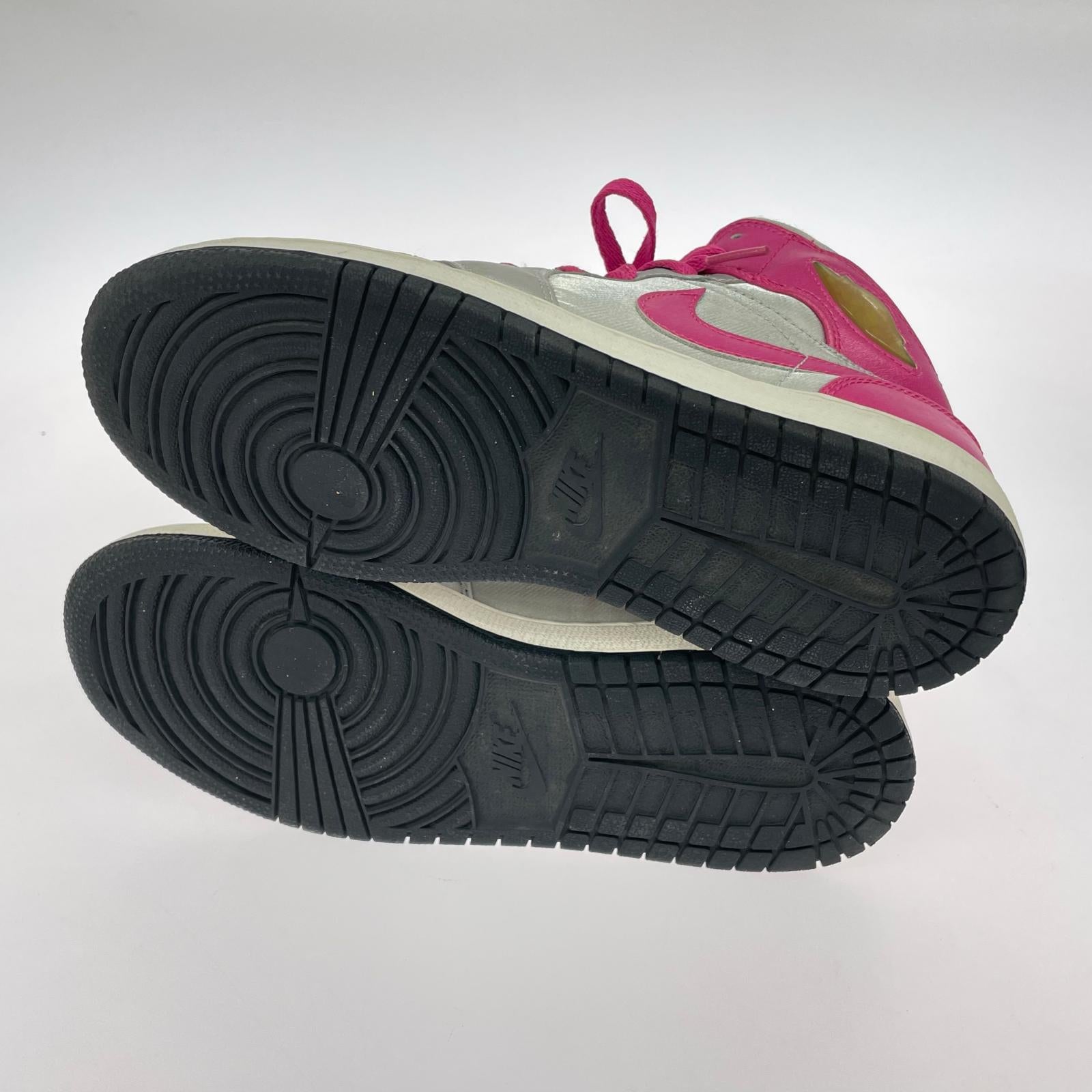 スニーカー Jordan 1 Mid GS ピンク 24.0cm 24cm (US6 UK5 1/2 EU38)