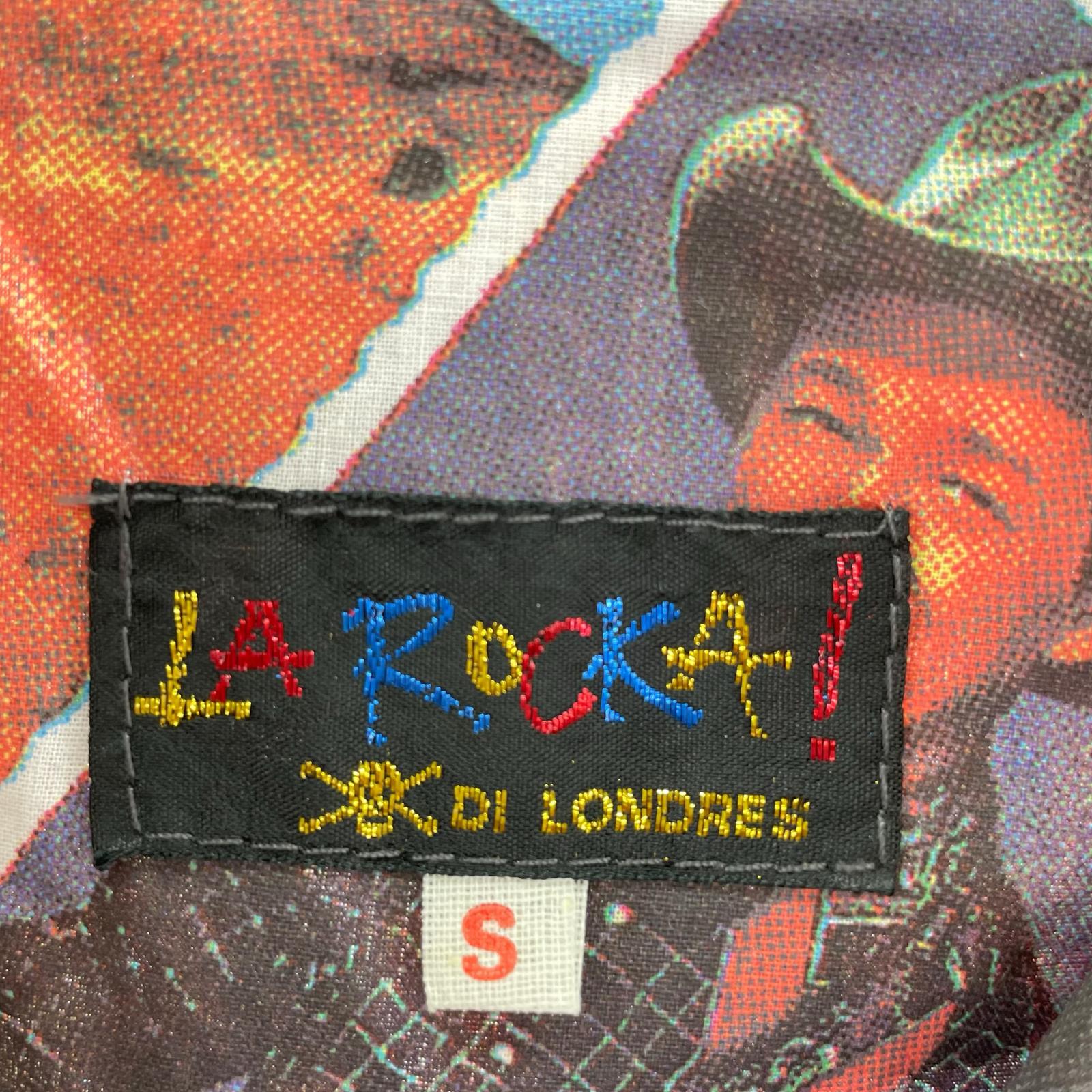 長袖シャツ LA ROCKA/総柄/カウボーイ フォトプリント/S S