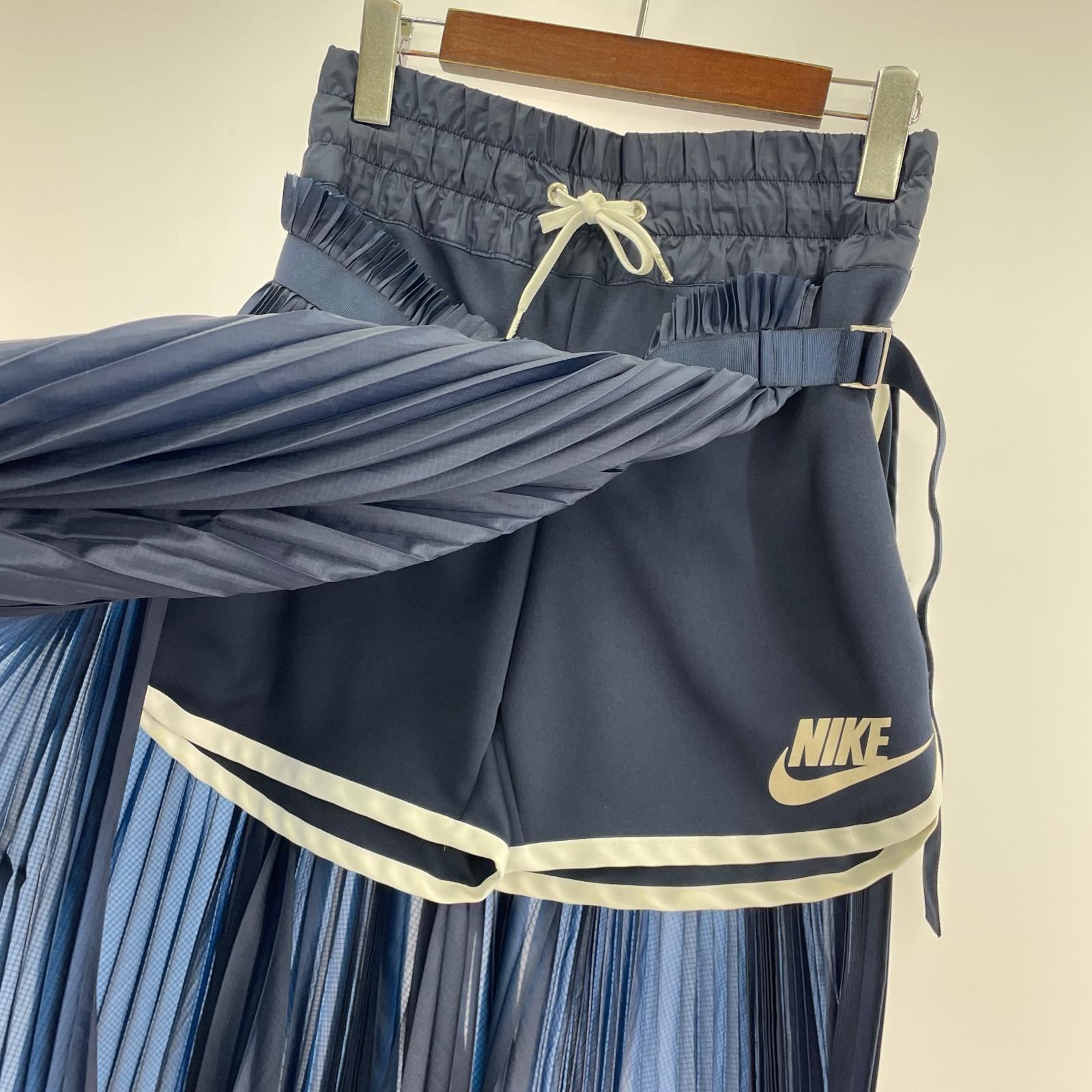 ロングスカート Lab x Sacai ネイビー