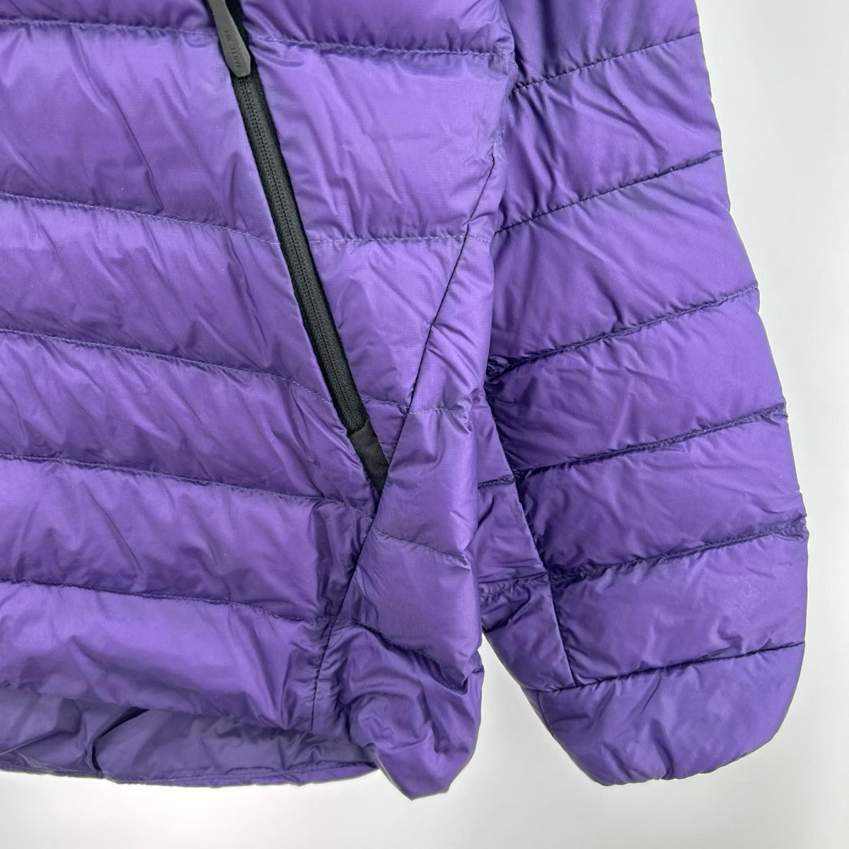 ダウンジャケット 紫 CERIUM HOODY M M パープル