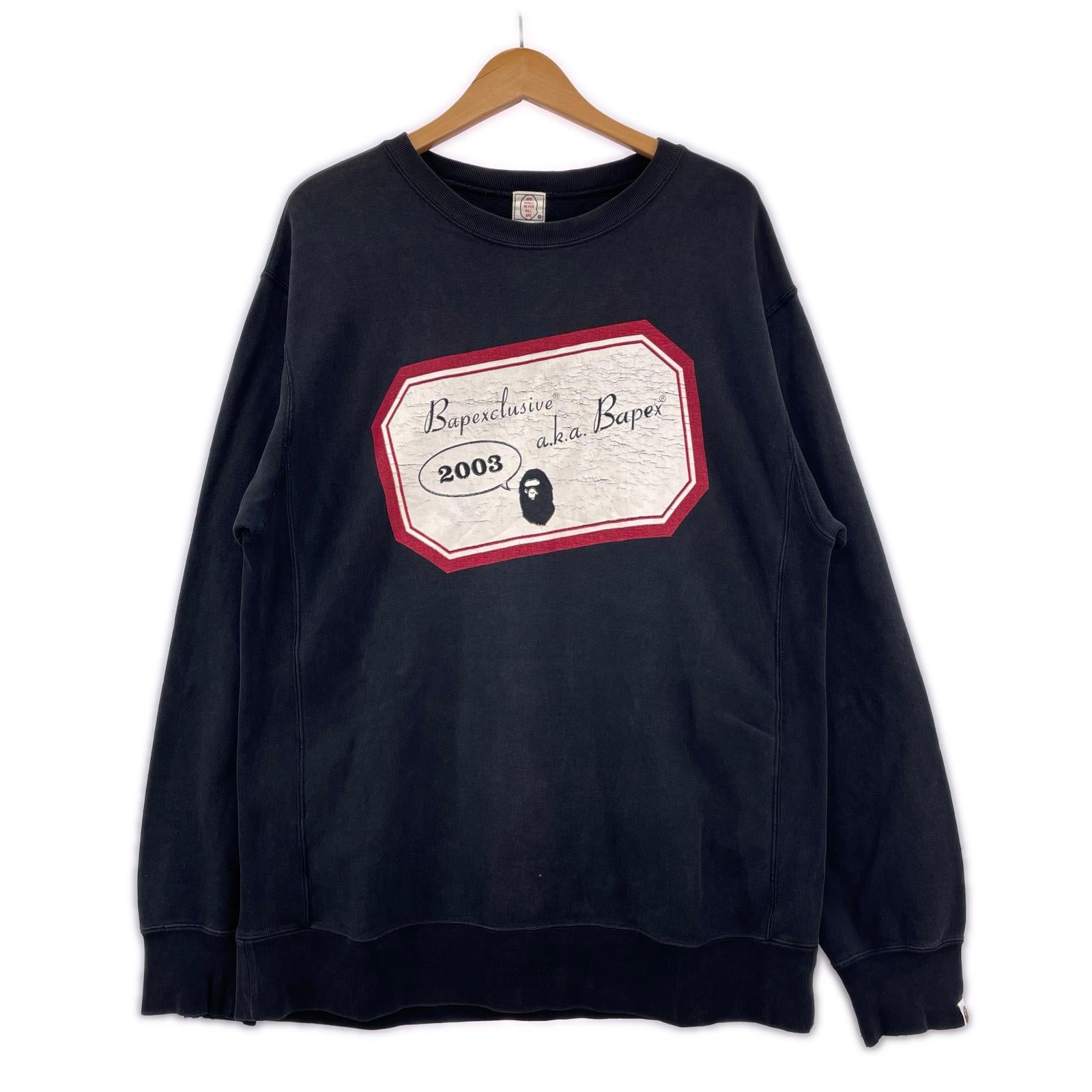 スウェット 2003　スウェット（L) L ブラック