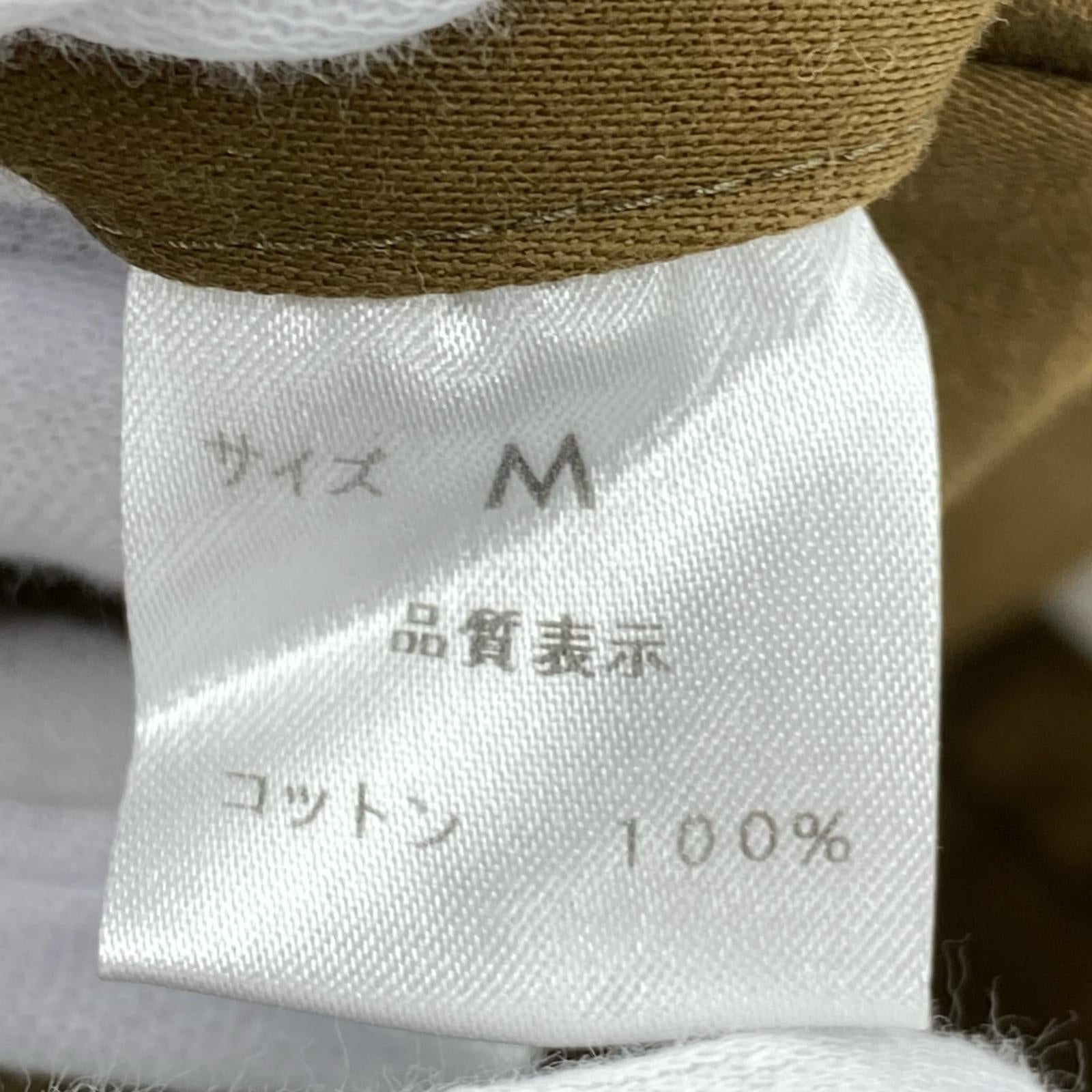 パンツ ベルトレスツータックパンツ/ブラウン M ブラウン