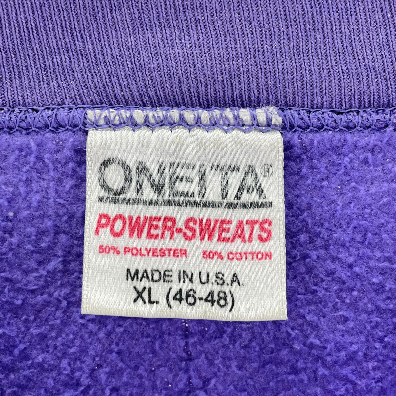 スウェット oneita 80's パープル パープル