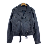 ライダースジャケット COWHIDE ダブルライダース ブラック