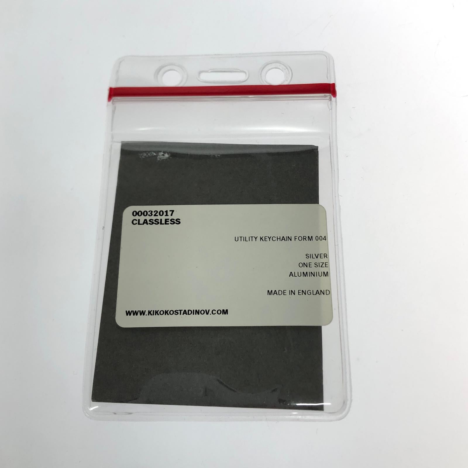 その他アクセサリー kiko kostadinov 17AW UTILITY KEYCHAIN FORM 004 シルバー