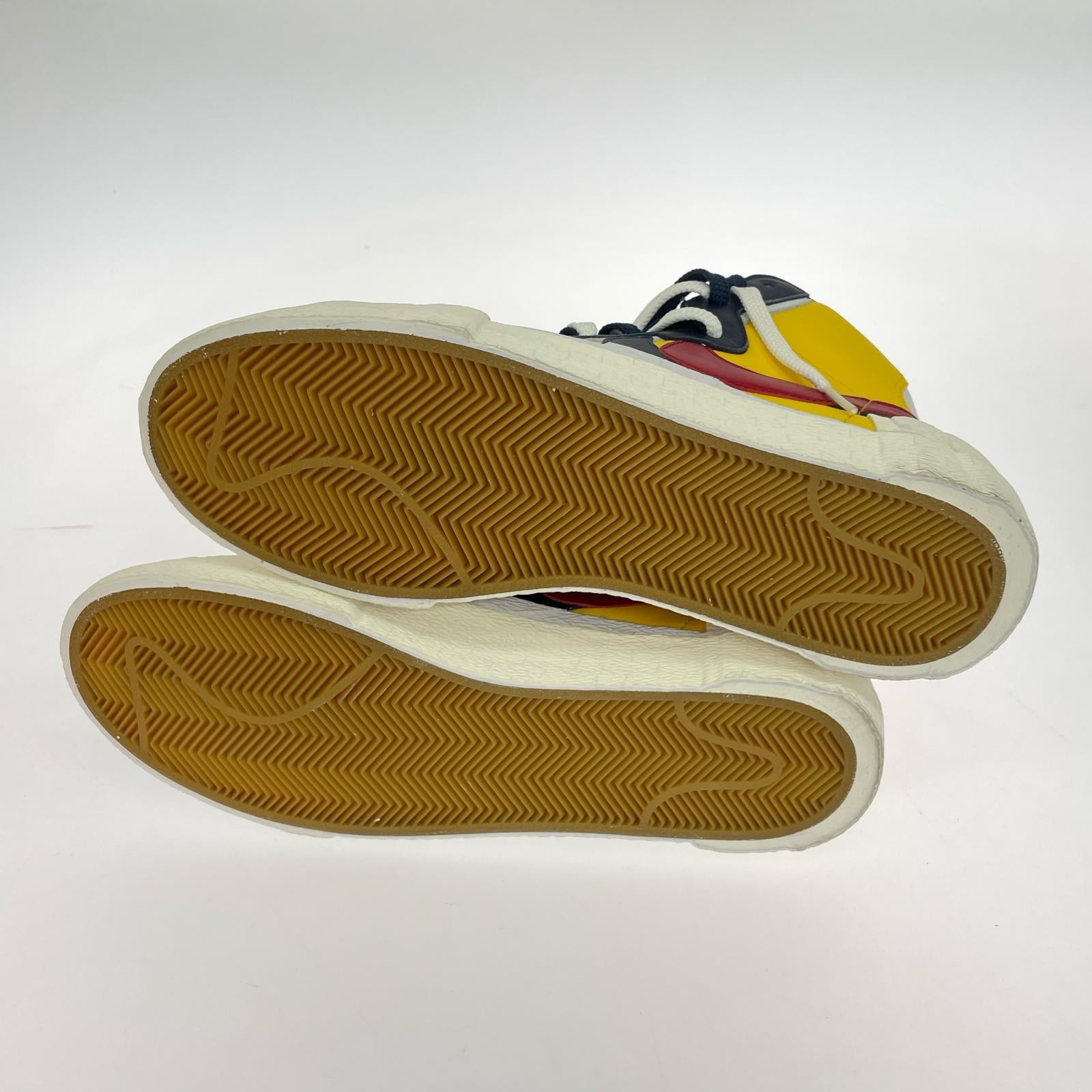 スニーカー sacai/Blazer Mid/Maize Navy 27.5cm (US9 1/2 UK9 EU45) マルチカラー