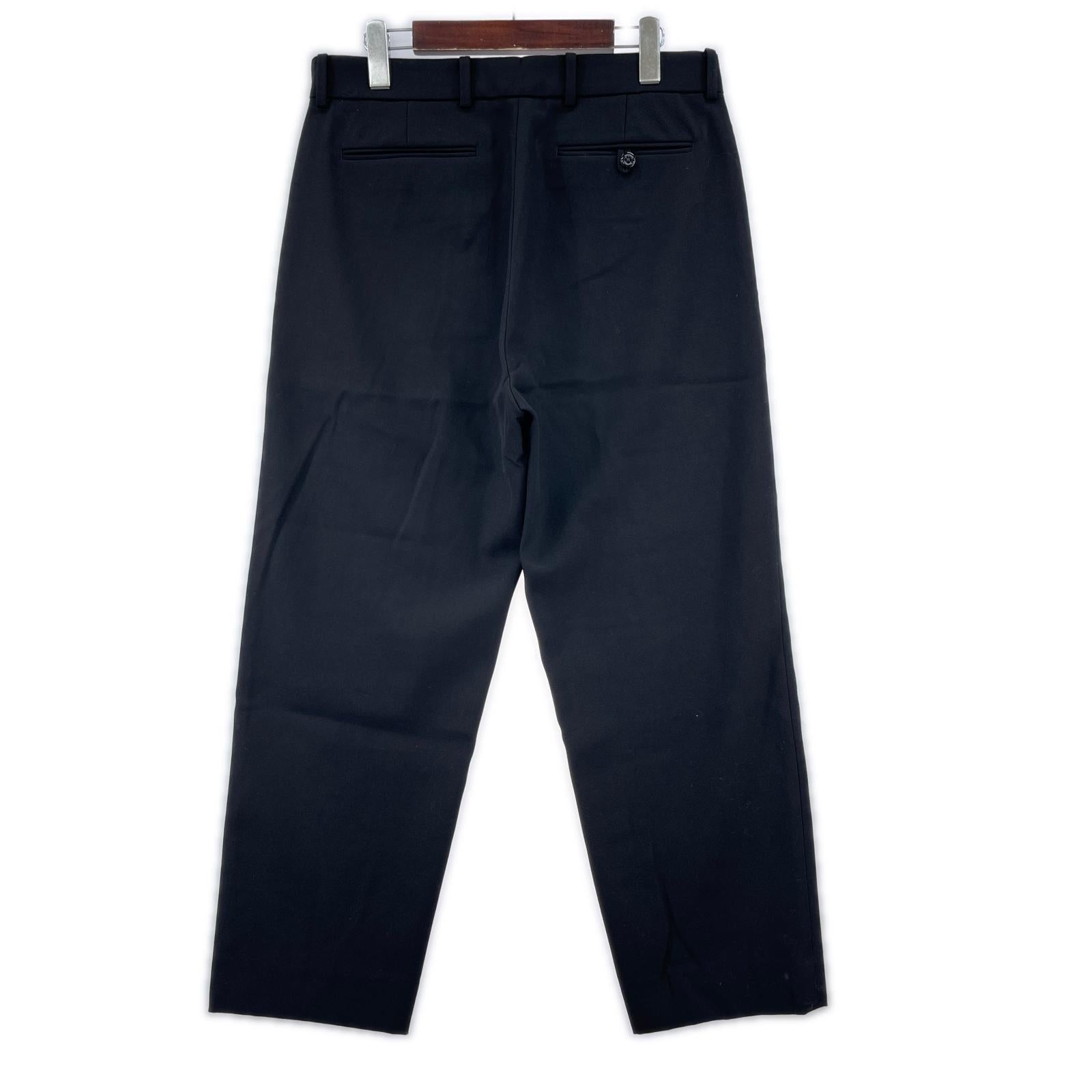 その他ボトムス ATON　ベーシックパンツ　ブラック　04　7031828 ブラック