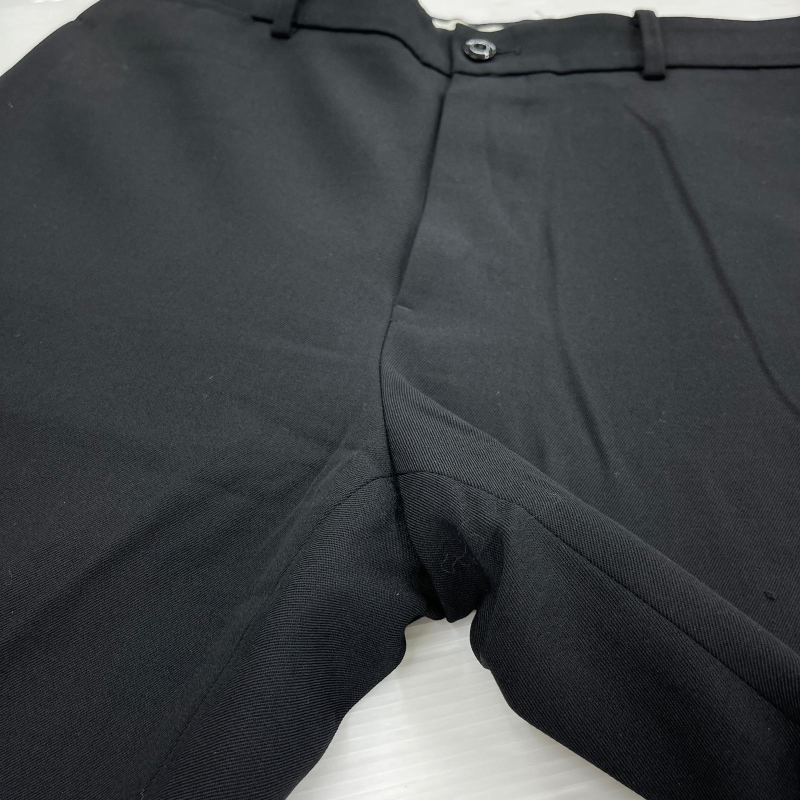 その他ボトムス ATON　ベーシックパンツ　ブラック　04　7031828 ブラック