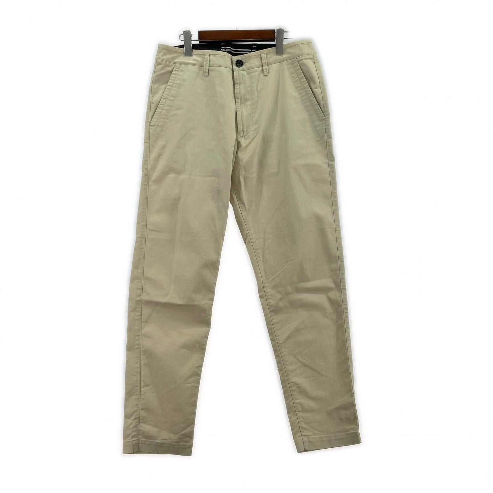 パンツ STONE ISLAND ストレートパンツ W32 アイボリー
