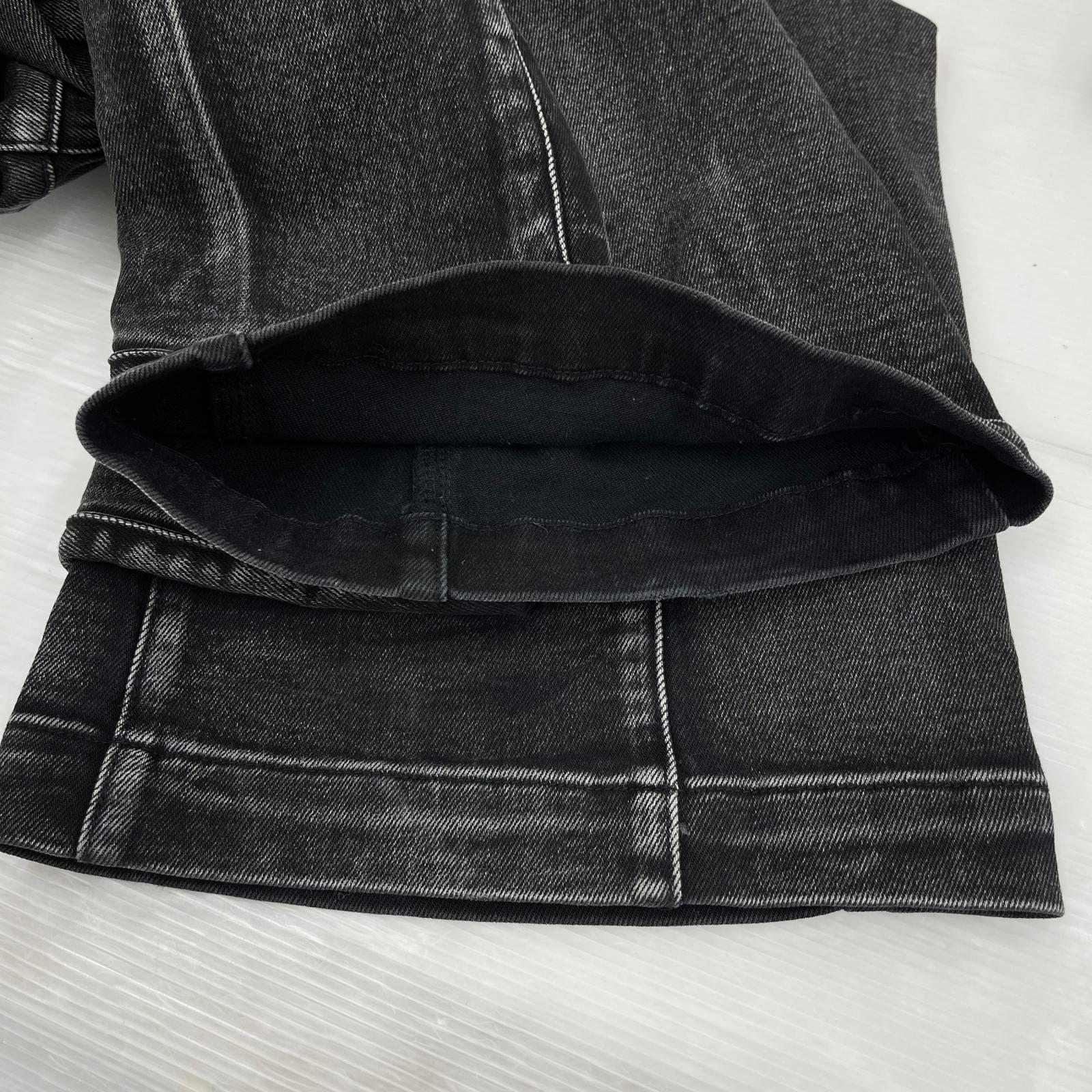 その他ボトムス GUAPI IRON GREY CARGO DENIM 30 30 ブラック