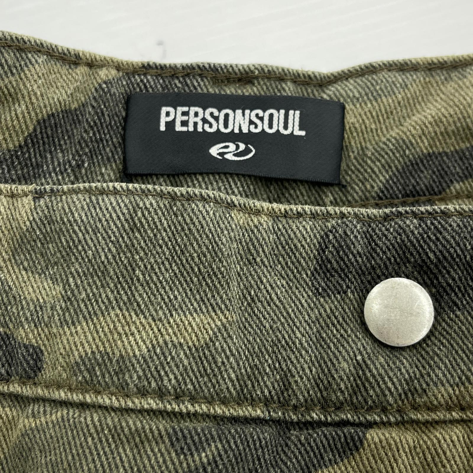 その他ボトムス PERSONSOUL カーゴパンツ　カモフラ　L L