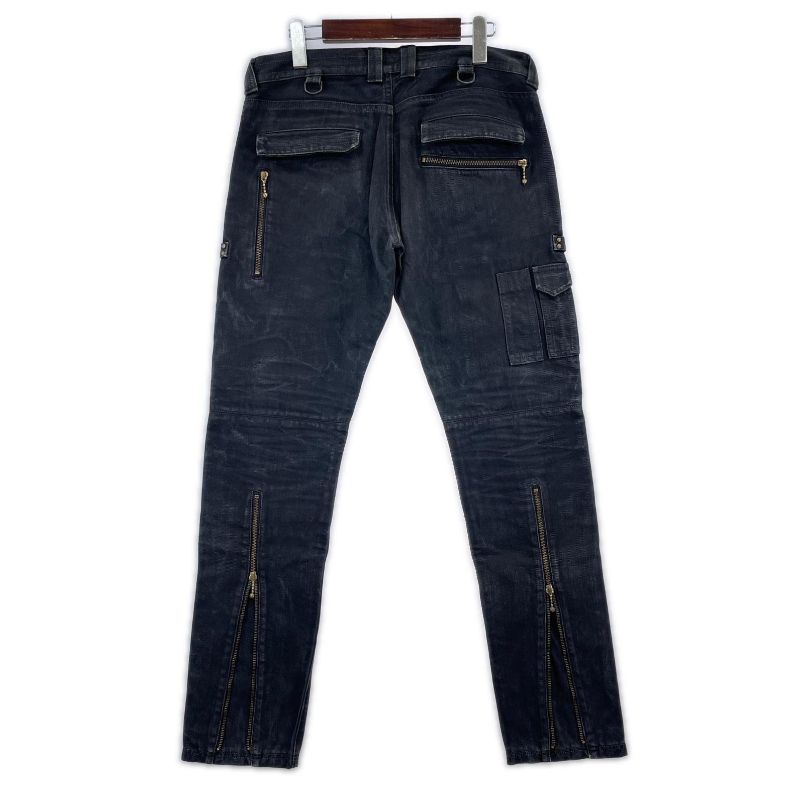その他ボトムス black means パンツ 4 4 ブラック