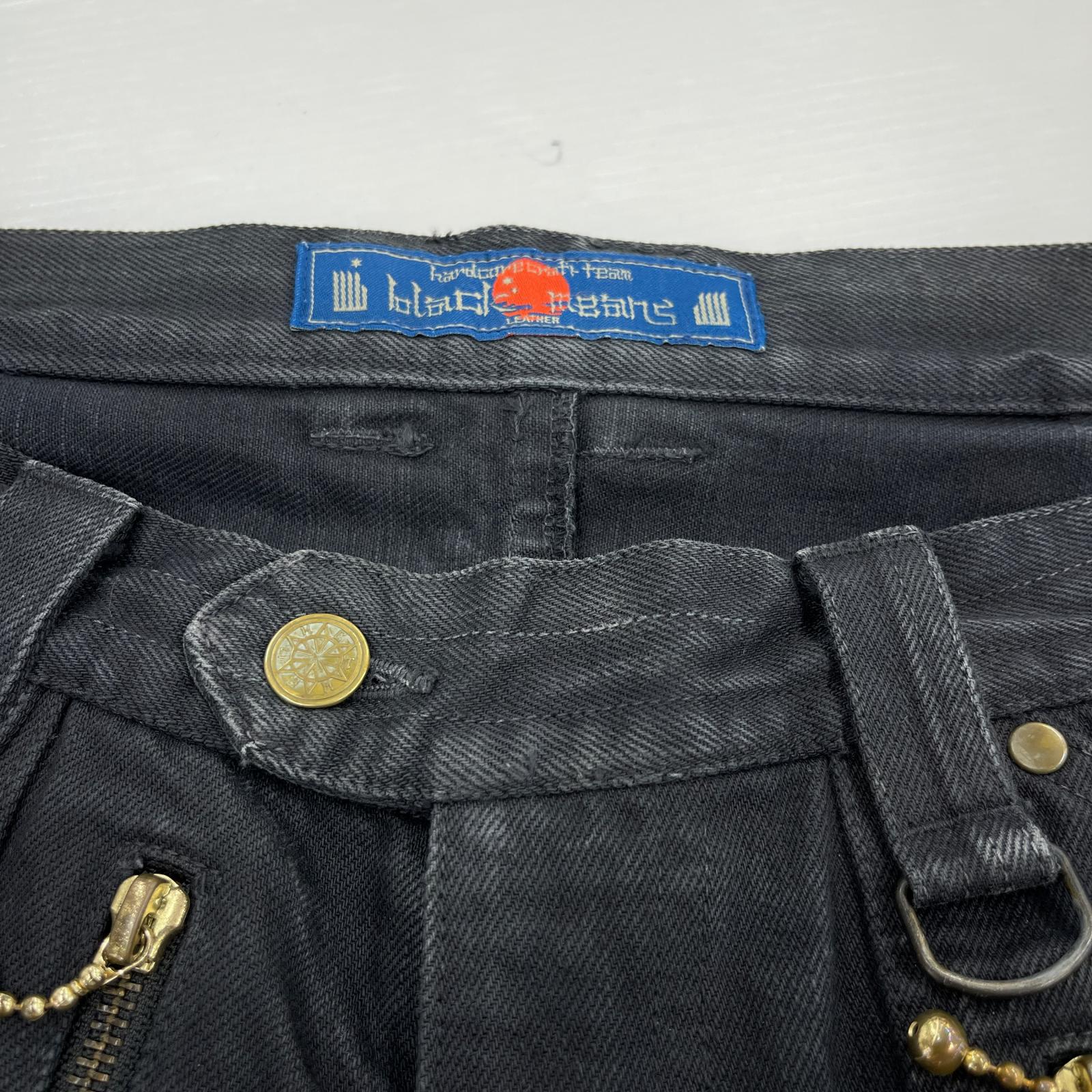その他ボトムス black means パンツ 4 4 ブラック