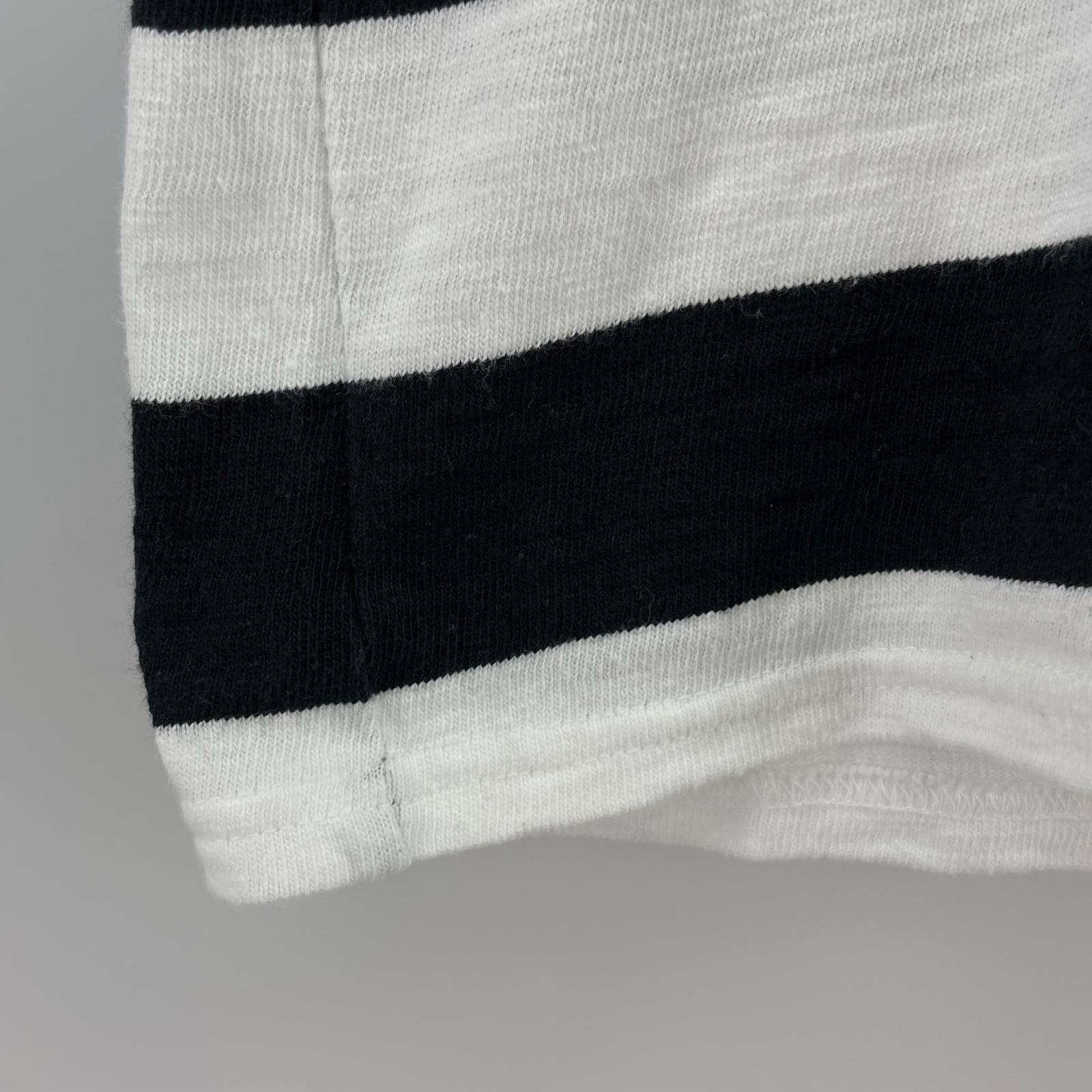 長袖Ｔシャツ ワイドボーダーT BLK/WHT M M